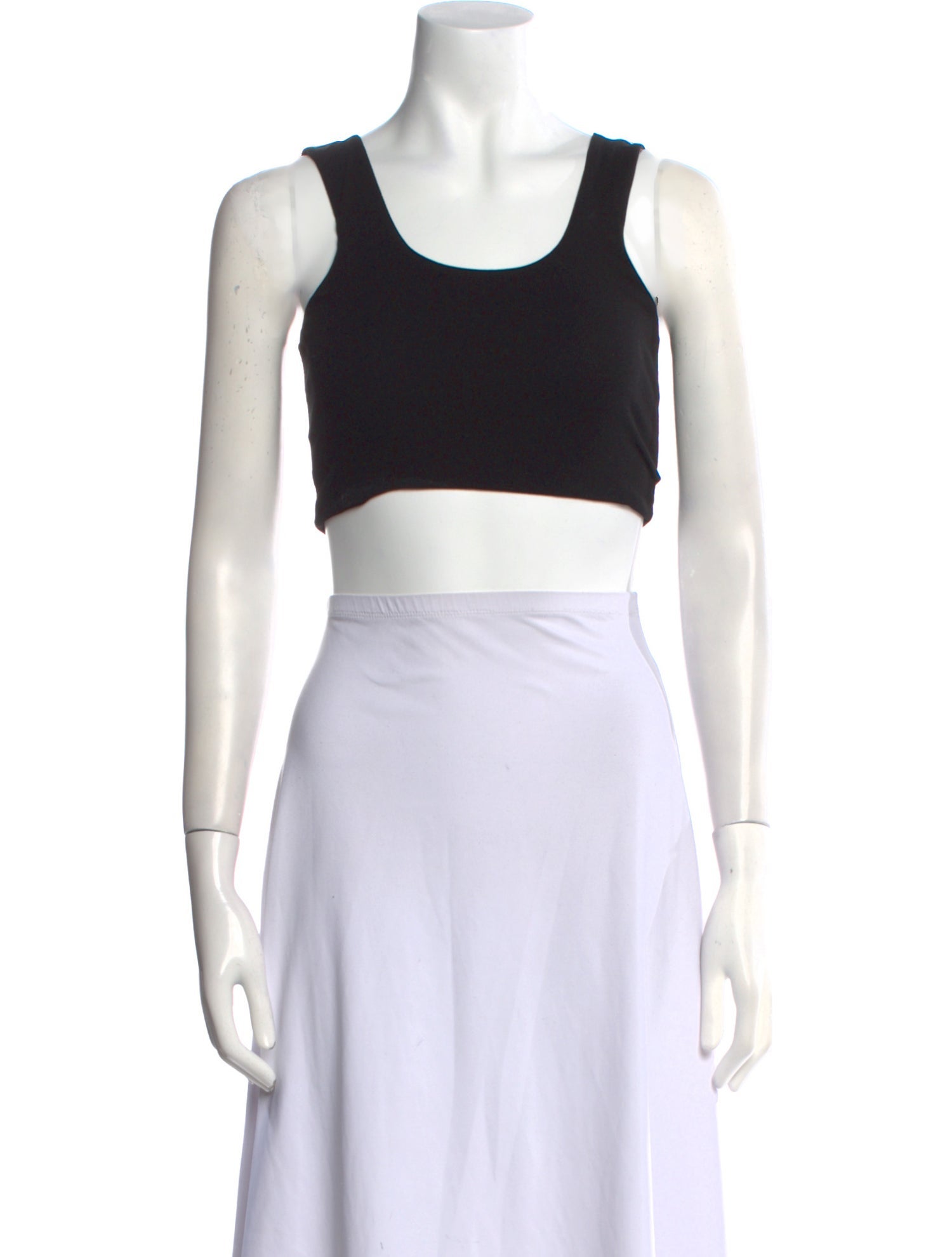 Rosetta Getty Scoop Neck Sleeveless Crop Top w/ Tags