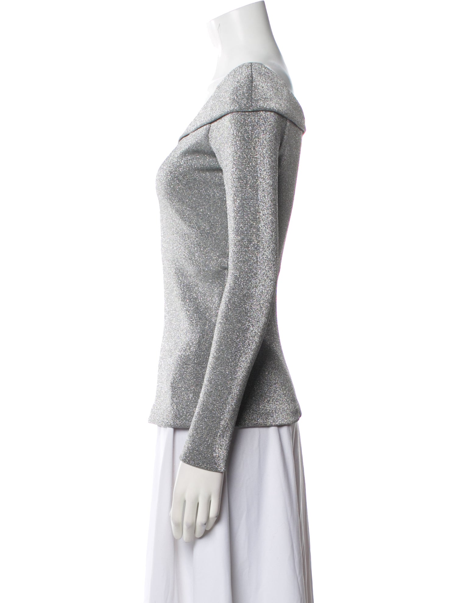 Rosetta Getty Nylon V-Neck Top