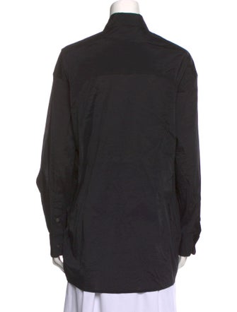 Rosetta Getty Long Sleeve Button-Up Top