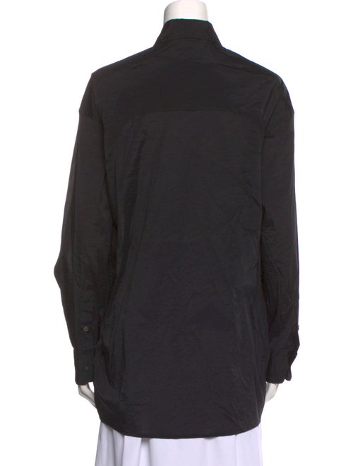 Rosetta Getty Long Sleeve Button-Up Top