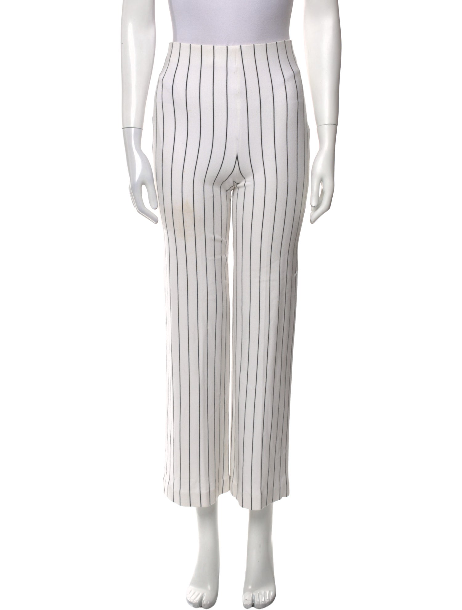 Rosetta Getty Striped Wide Leg Pants