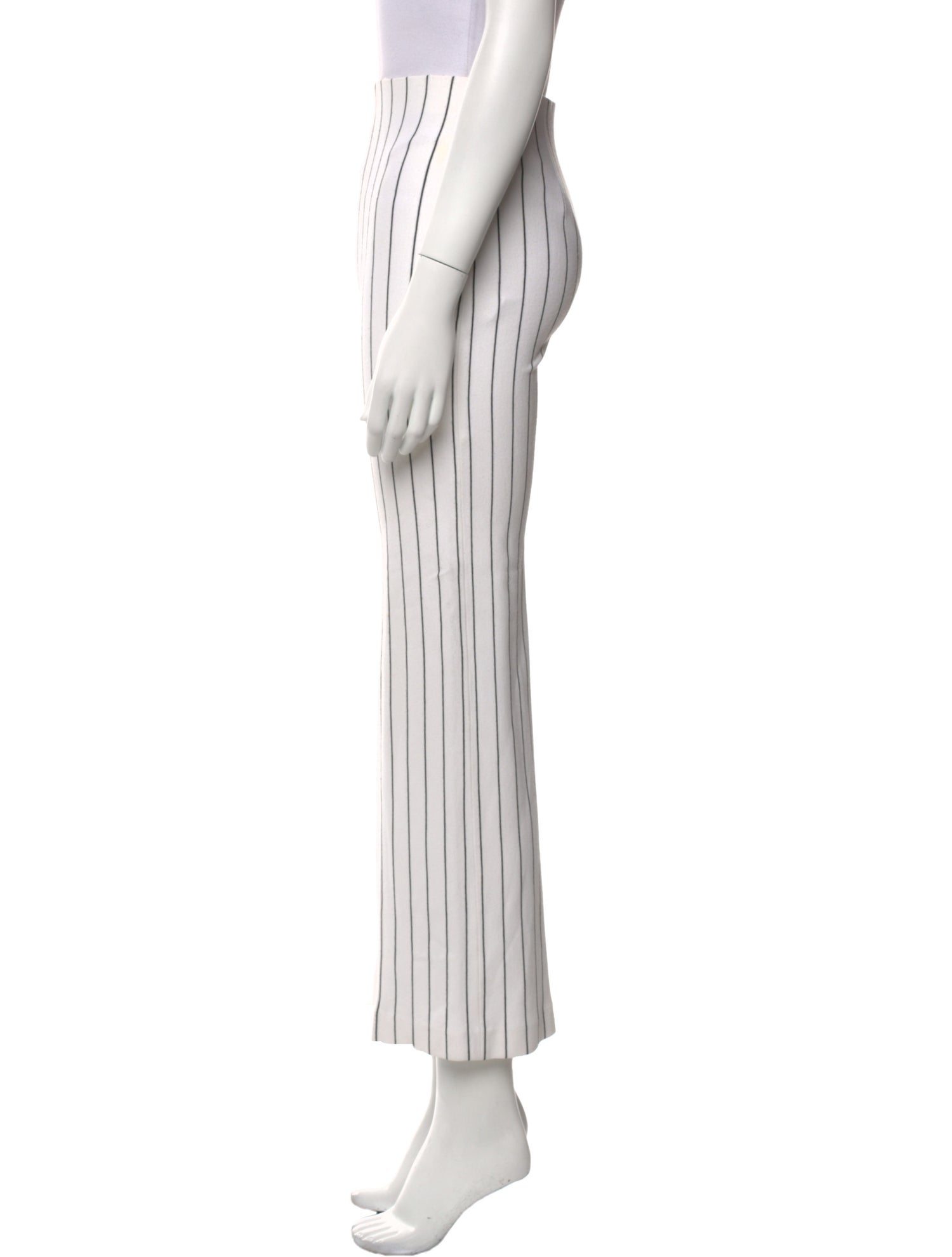 Rosetta Getty Striped Wide Leg Pants