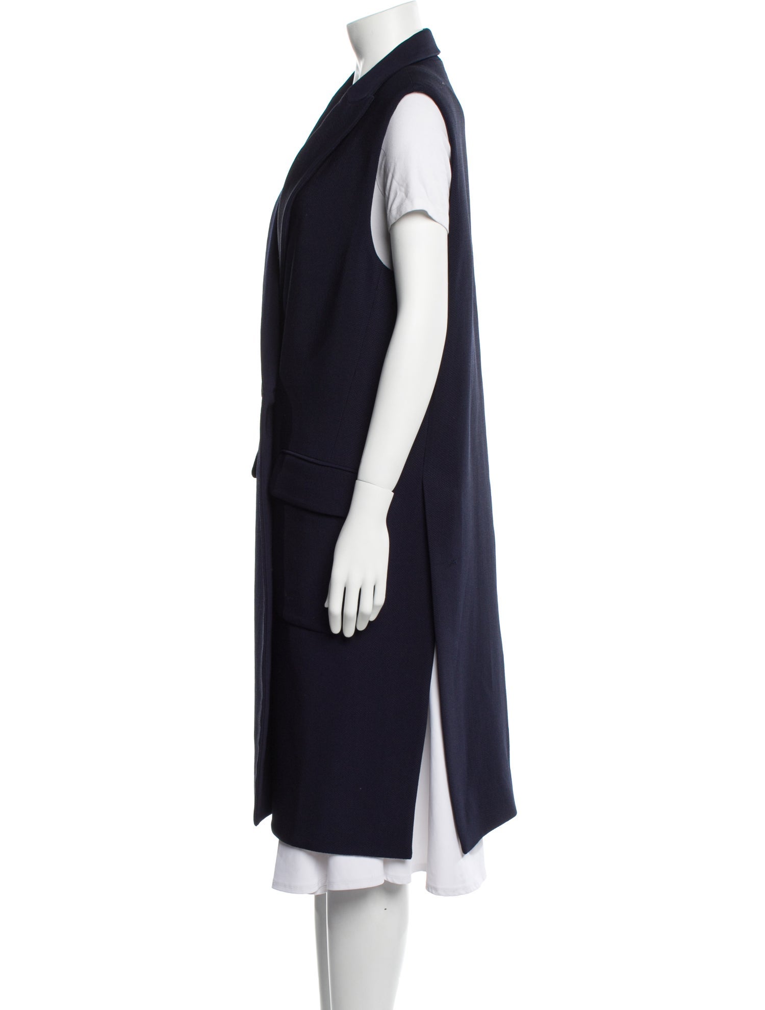 Rosetta Getty Virgin Wool Peacoat