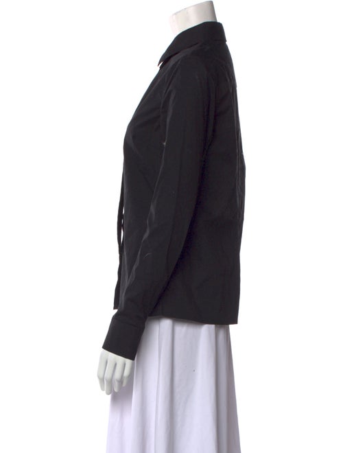 Rosetta Getty Long Sleeve Button-Up Top