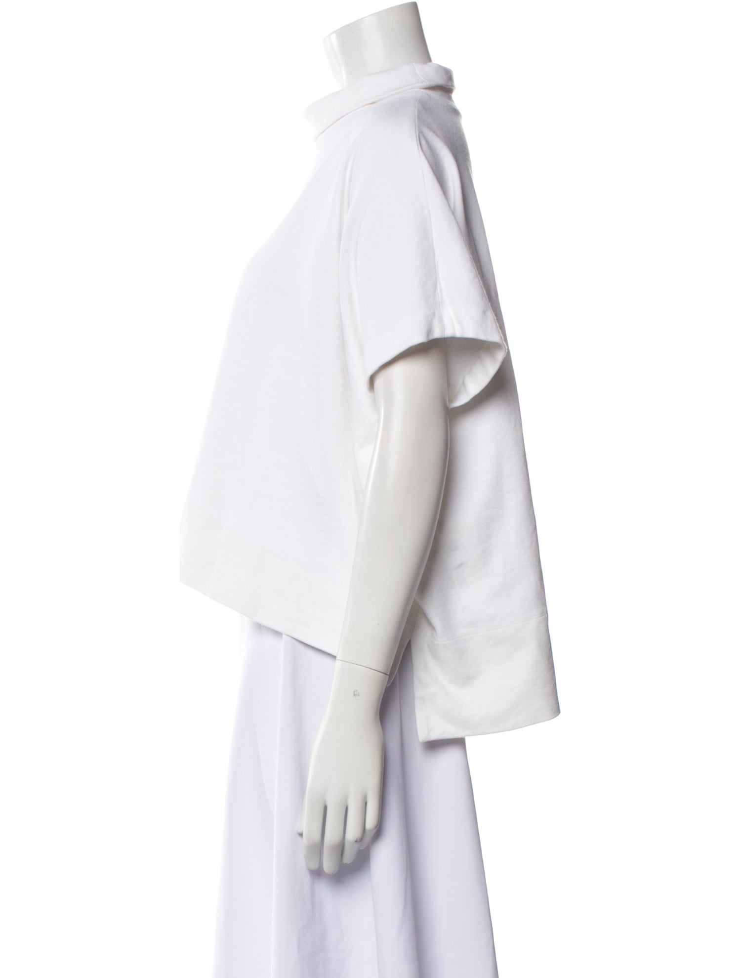 Rosetta Getty Turtleneck Short Sleeve T-Shirt