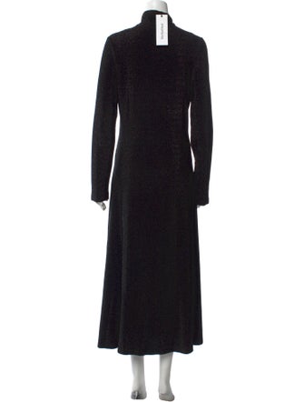 Rosetta Getty Turtleneck Midi Length Dress