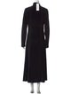Rosetta Getty Turtleneck Midi Length Dress