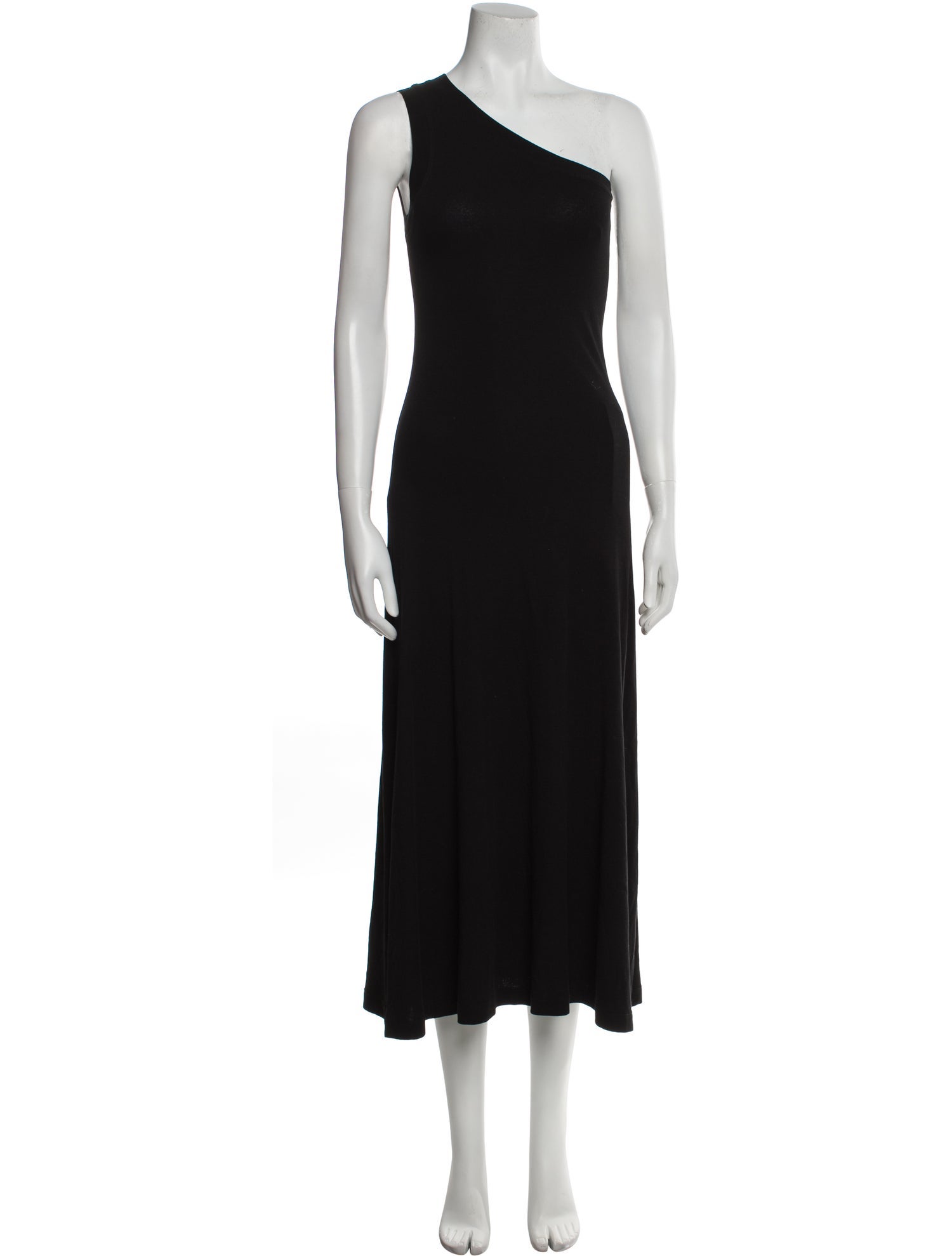 Rosetta Getty One-Shoulder Long Dress