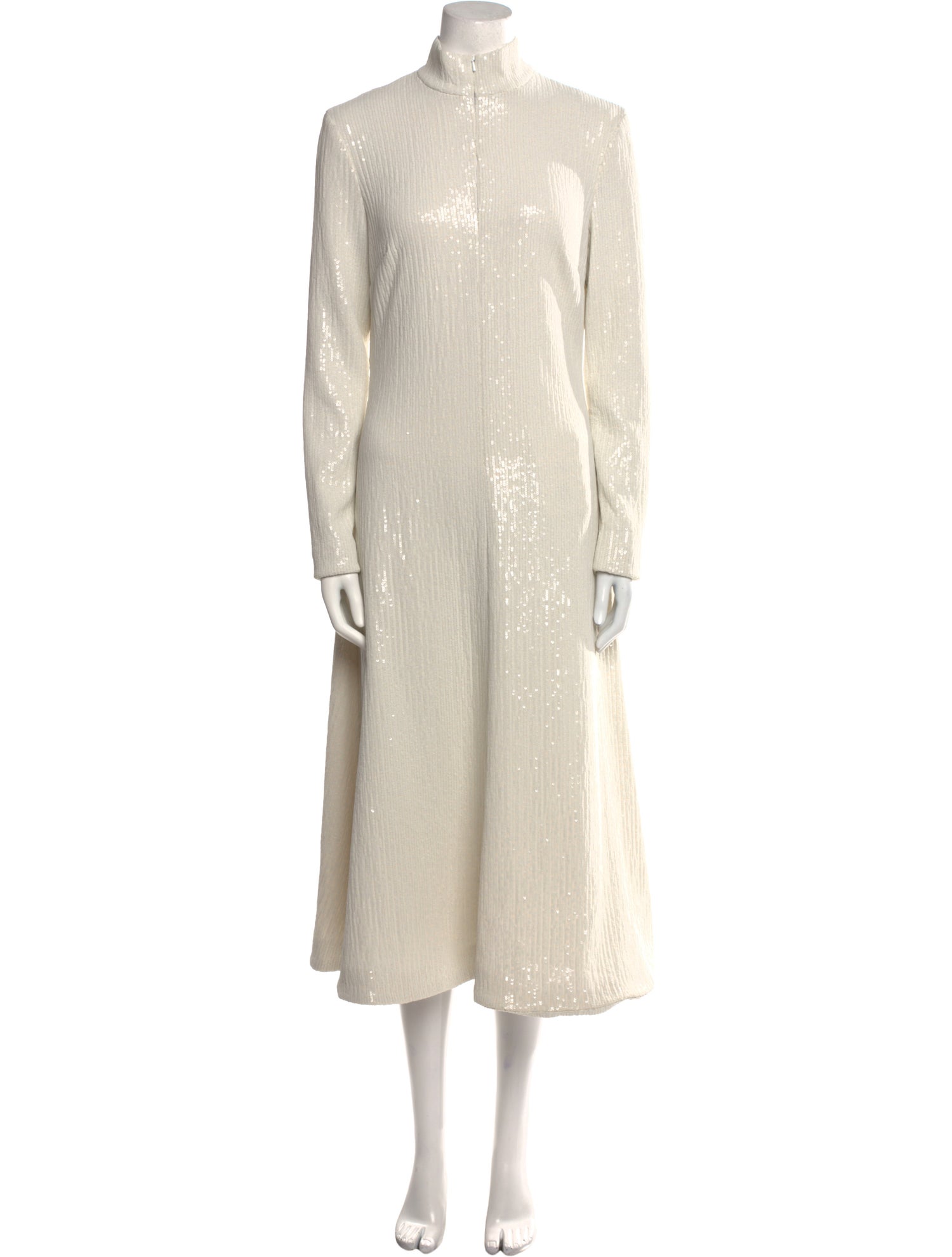 Rosetta Getty Virgin Wool Long Dress