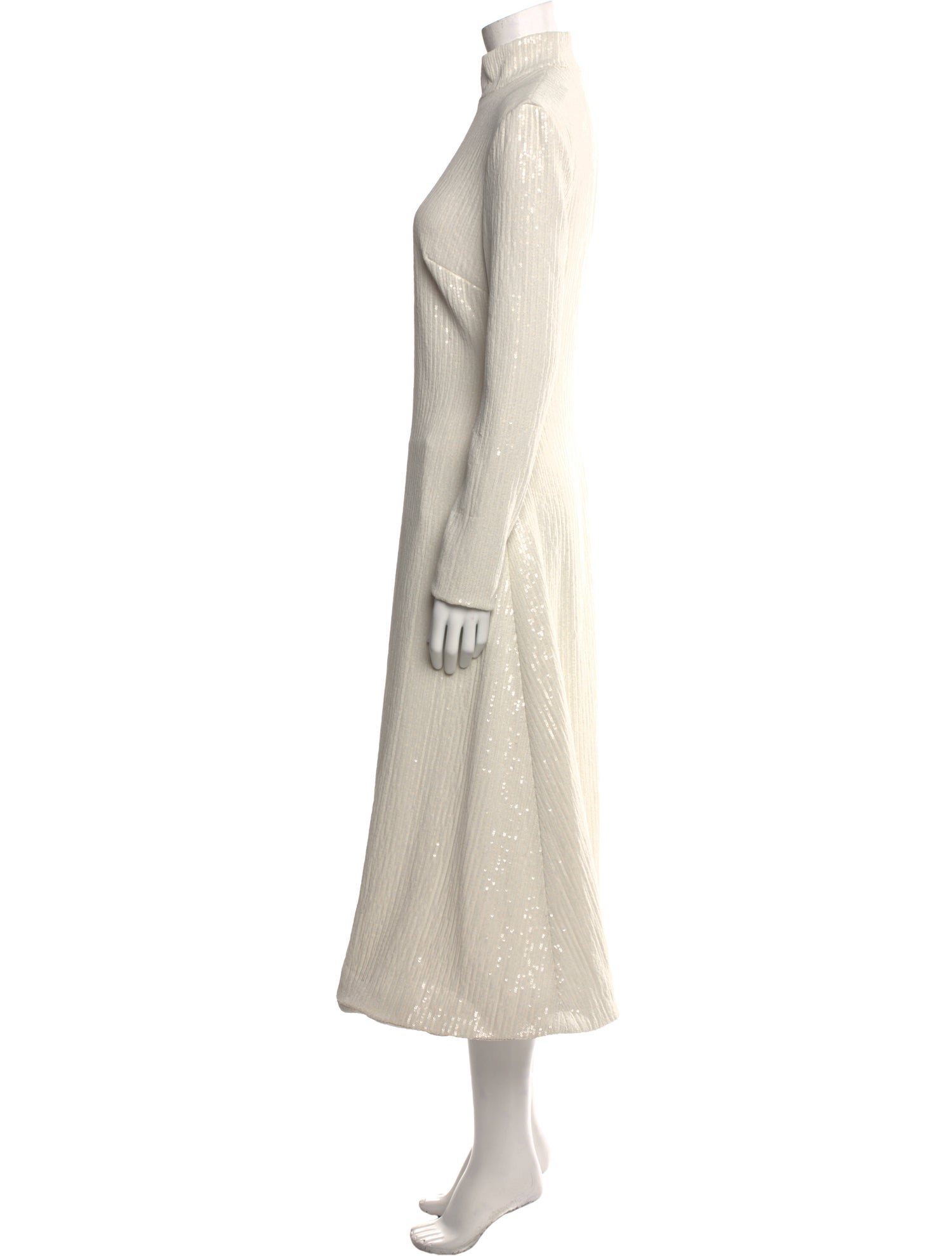Rosetta Getty Virgin Wool Long Dress