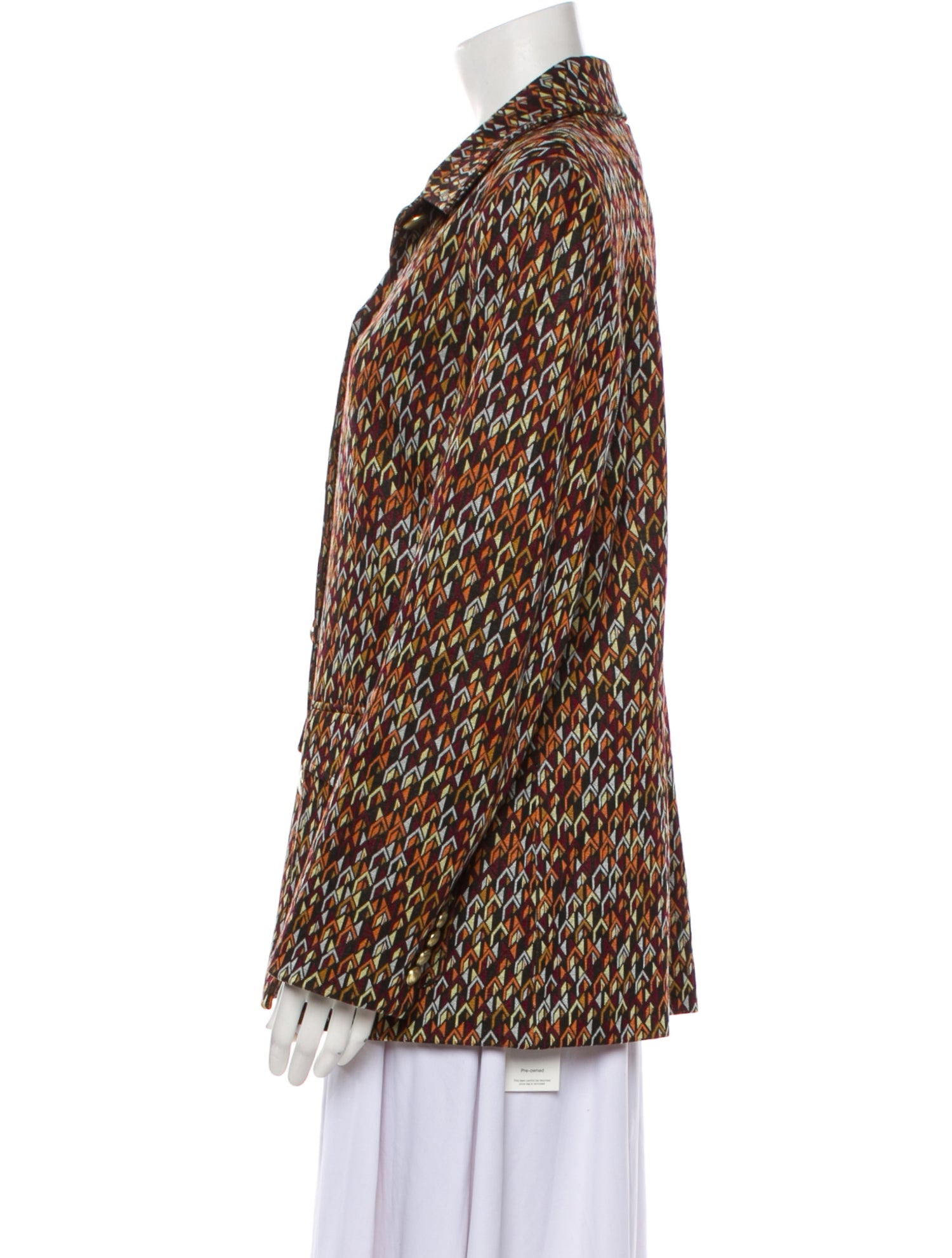 Rosetta Getty Printed Blazer