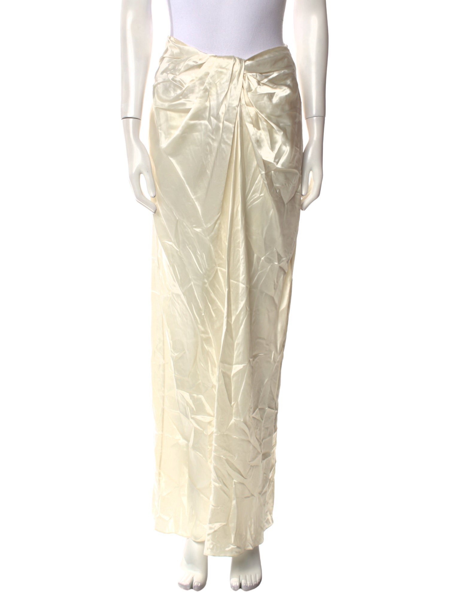 Rosetta Getty Silk Long Skirt