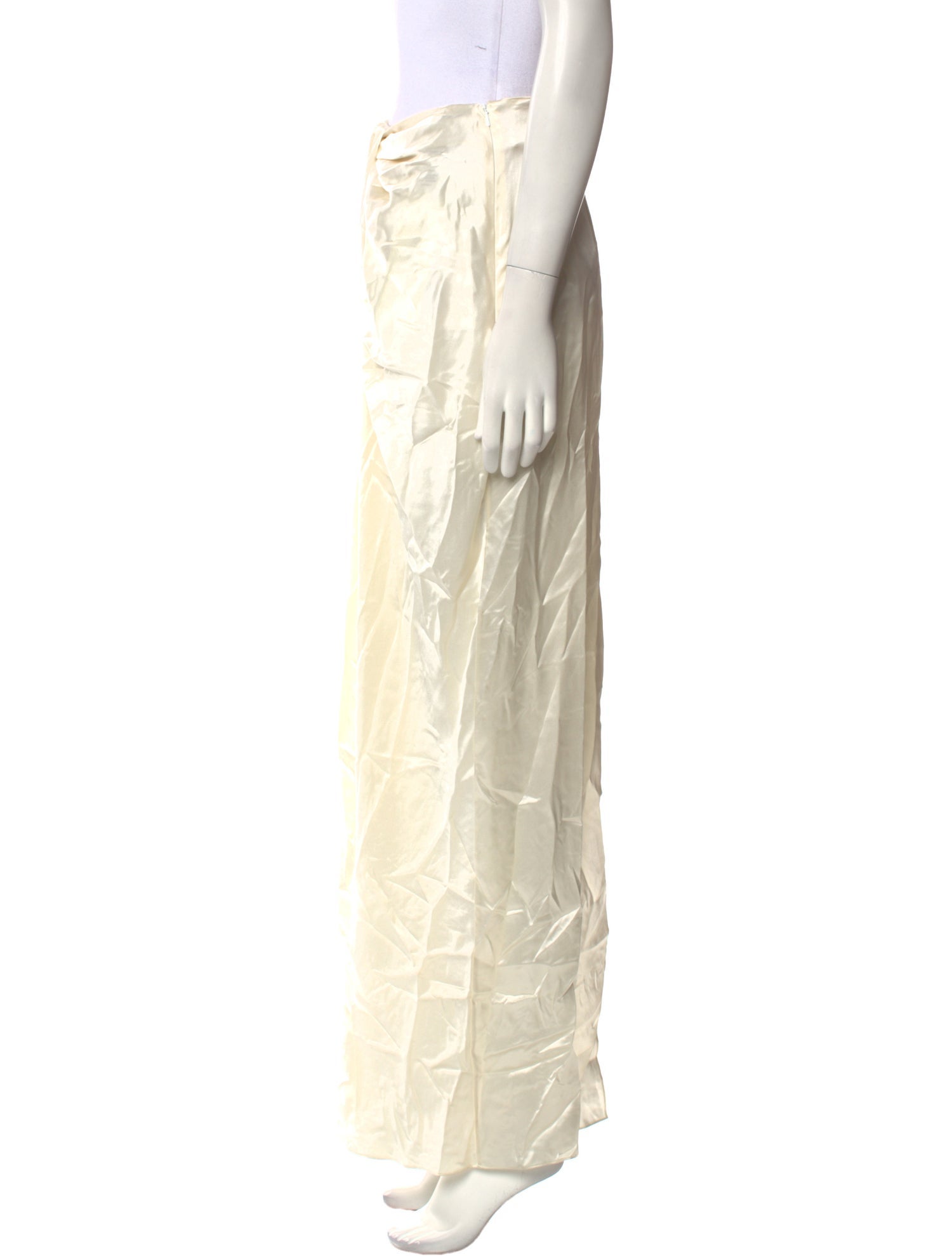 Rosetta Getty Silk Long Skirt
