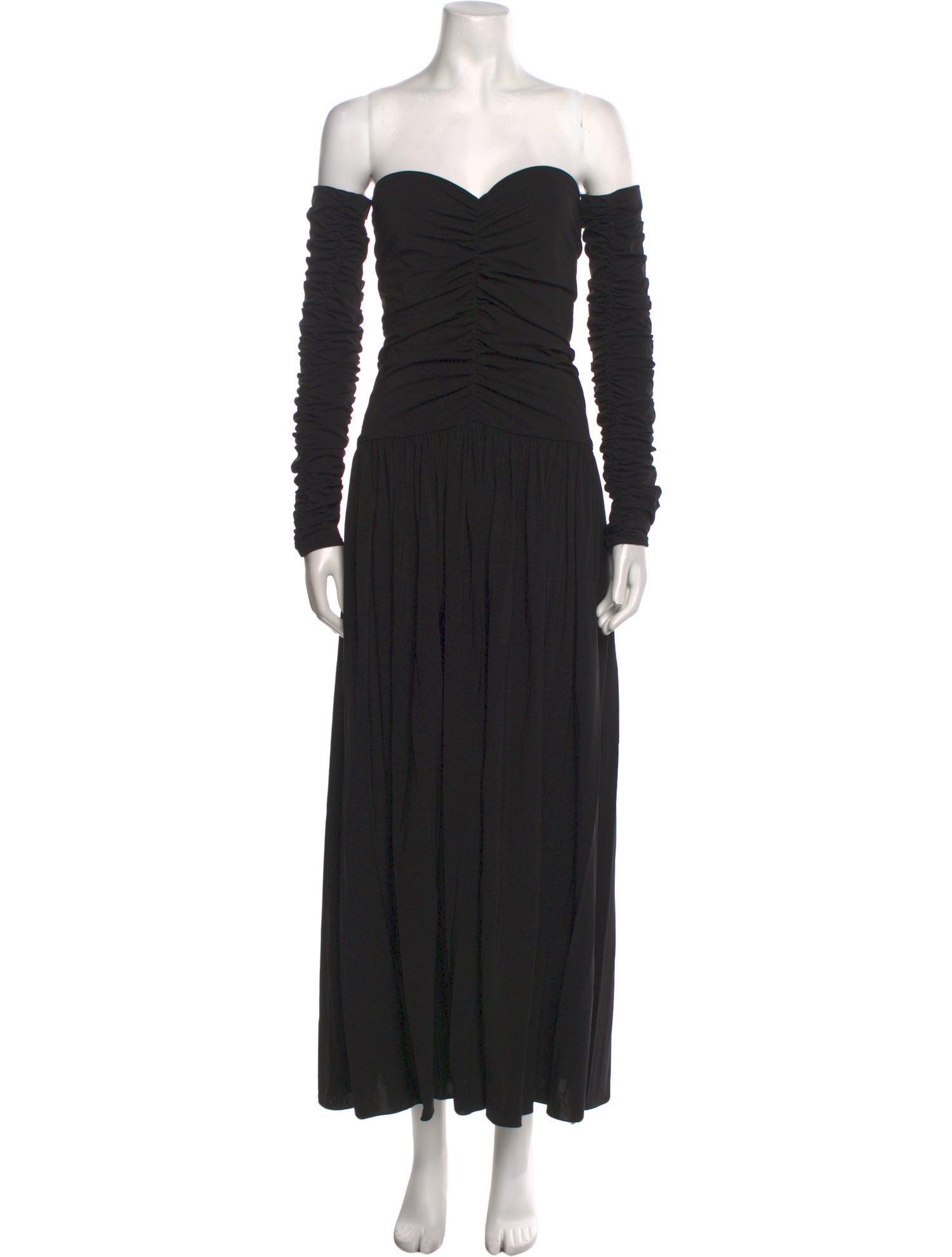 Rosetta Getty Strapless Midi Length Dress