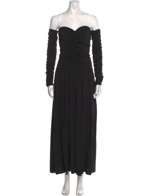 Rosetta Getty Strapless Midi Length Dress