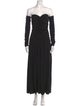 Rosetta Getty Strapless Midi Length Dress