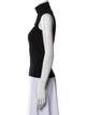 Rosetta Getty Turtleneck Sleeveless Crop Top