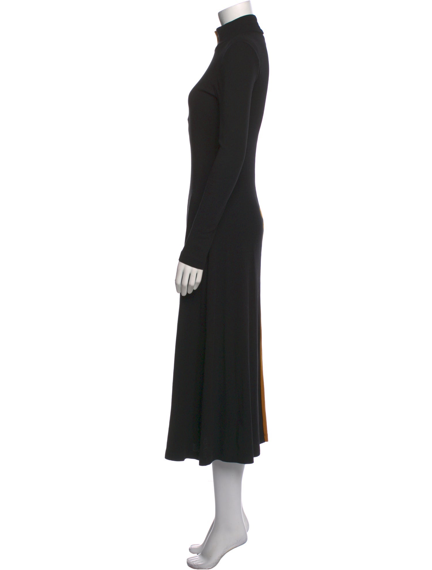 Rosetta Getty Turtleneck Midi Length Dress