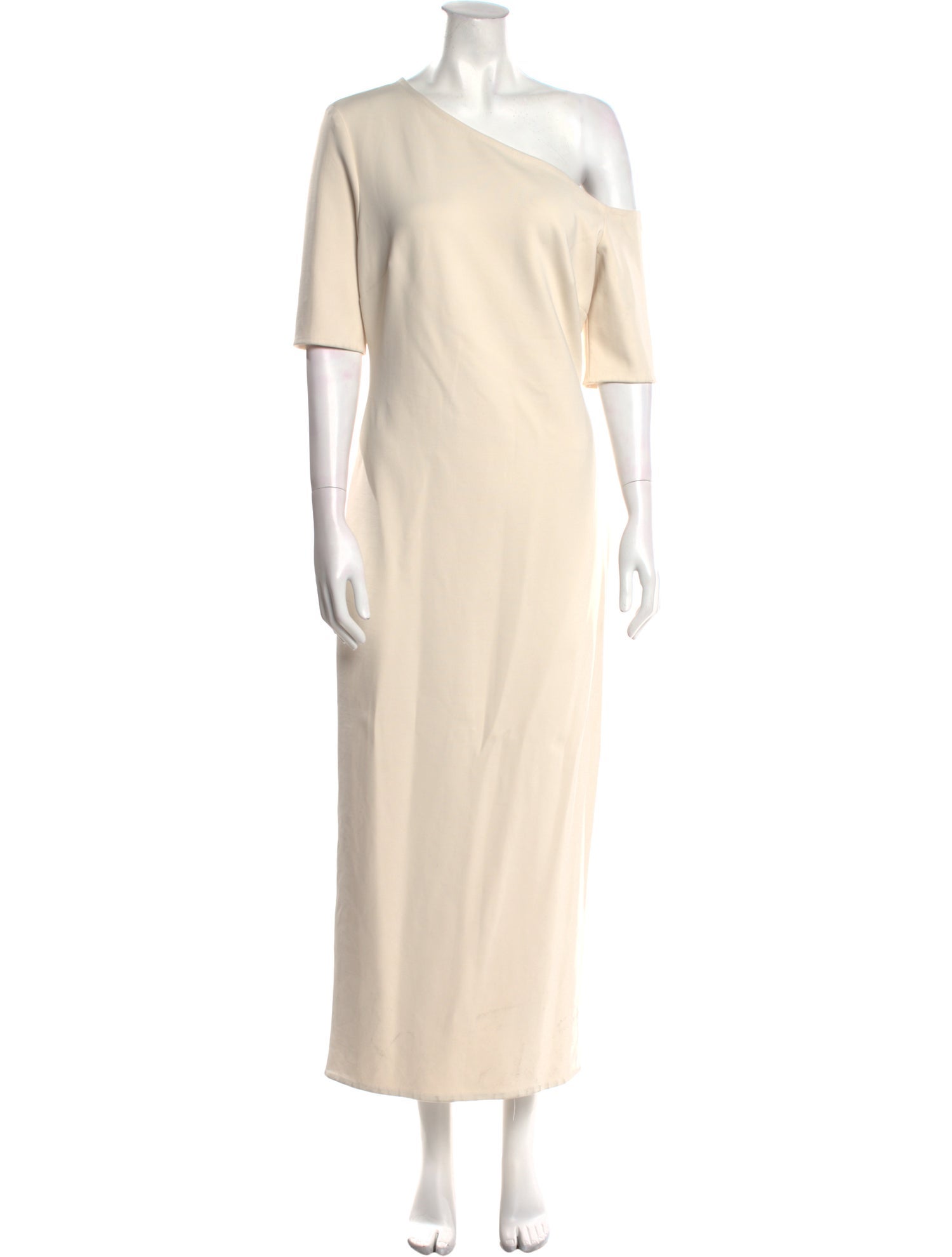 Rosetta Getty One-Shoulder Long Dress