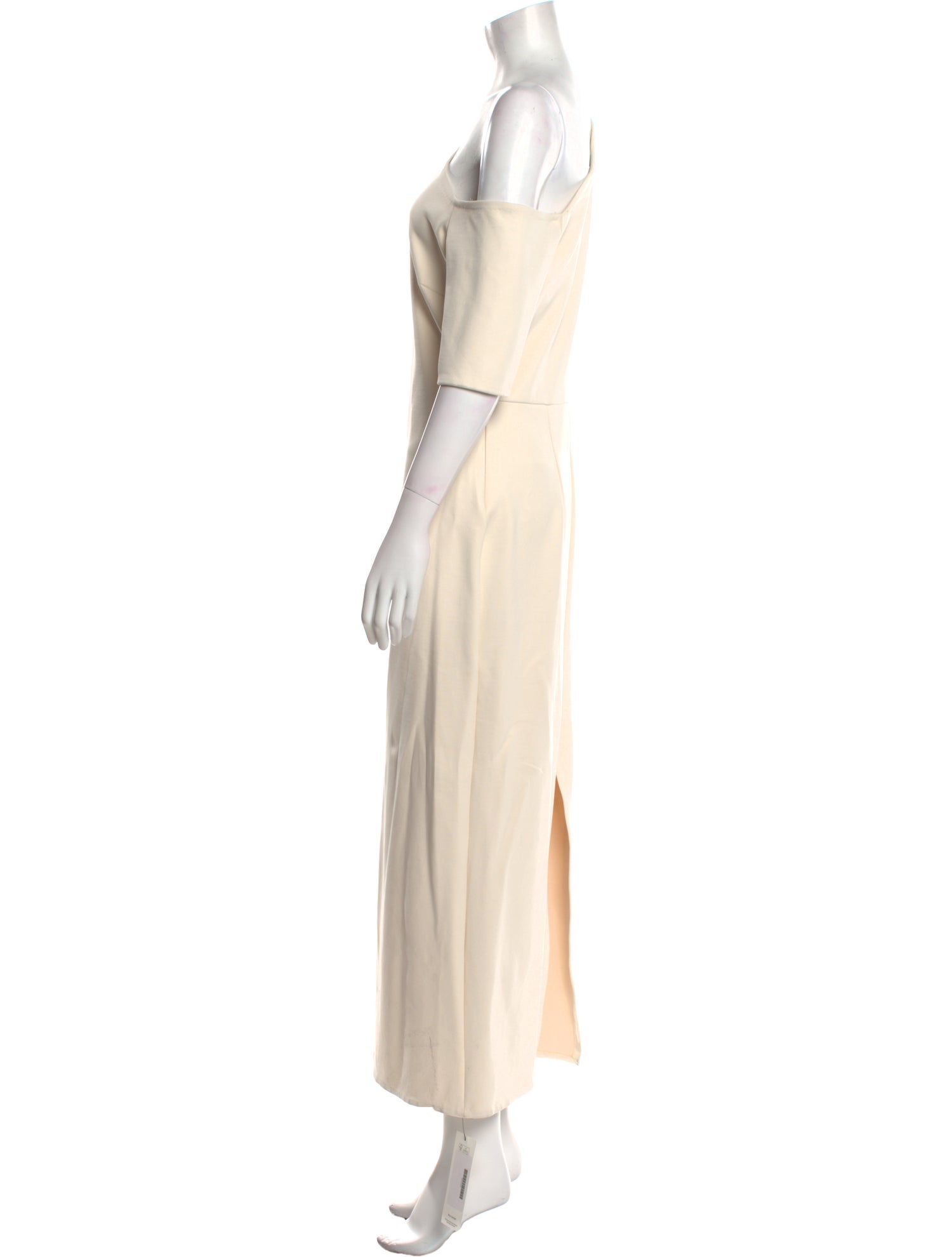 Rosetta Getty One-Shoulder Long Dress