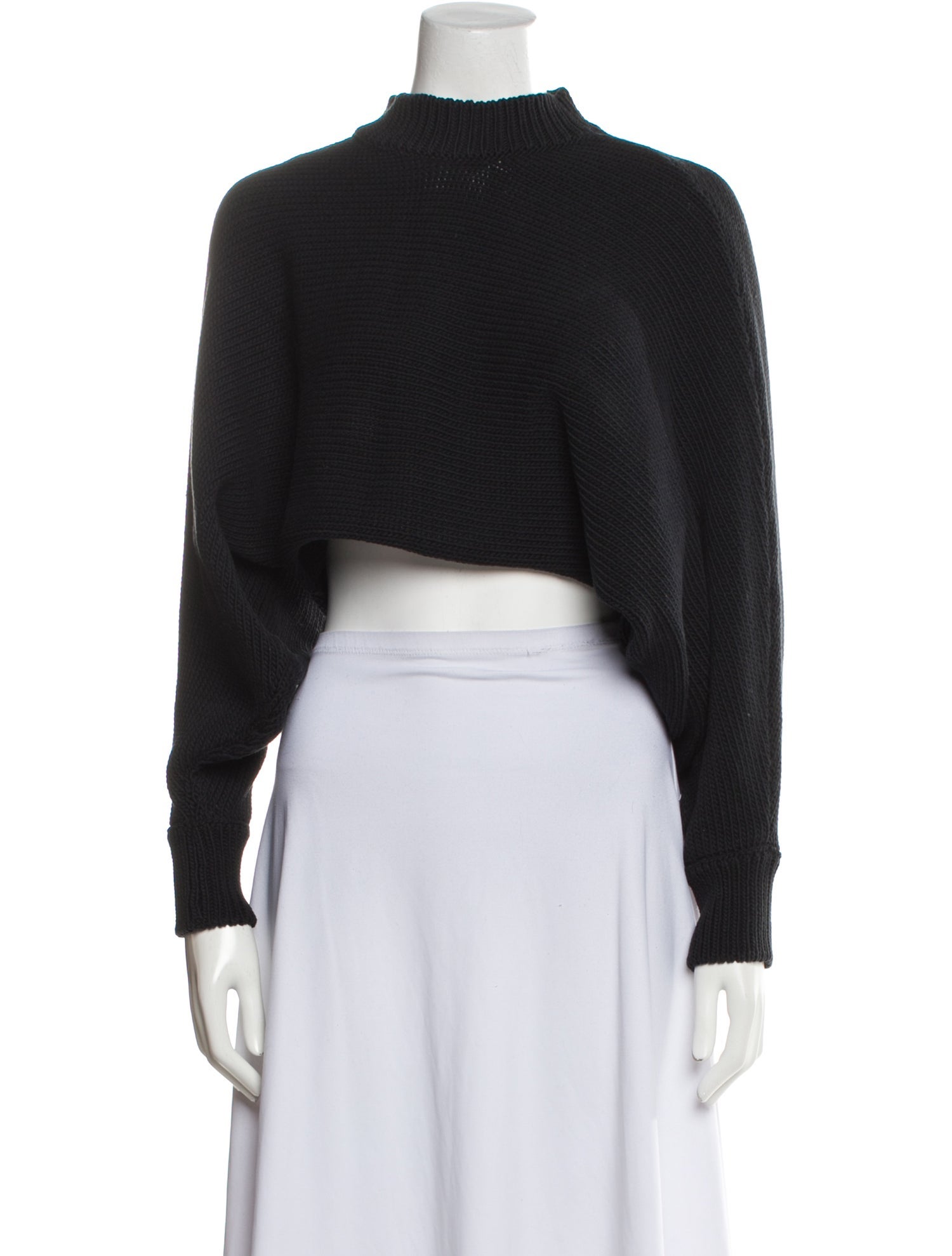 Rosetta Getty Mock Neck Sweater