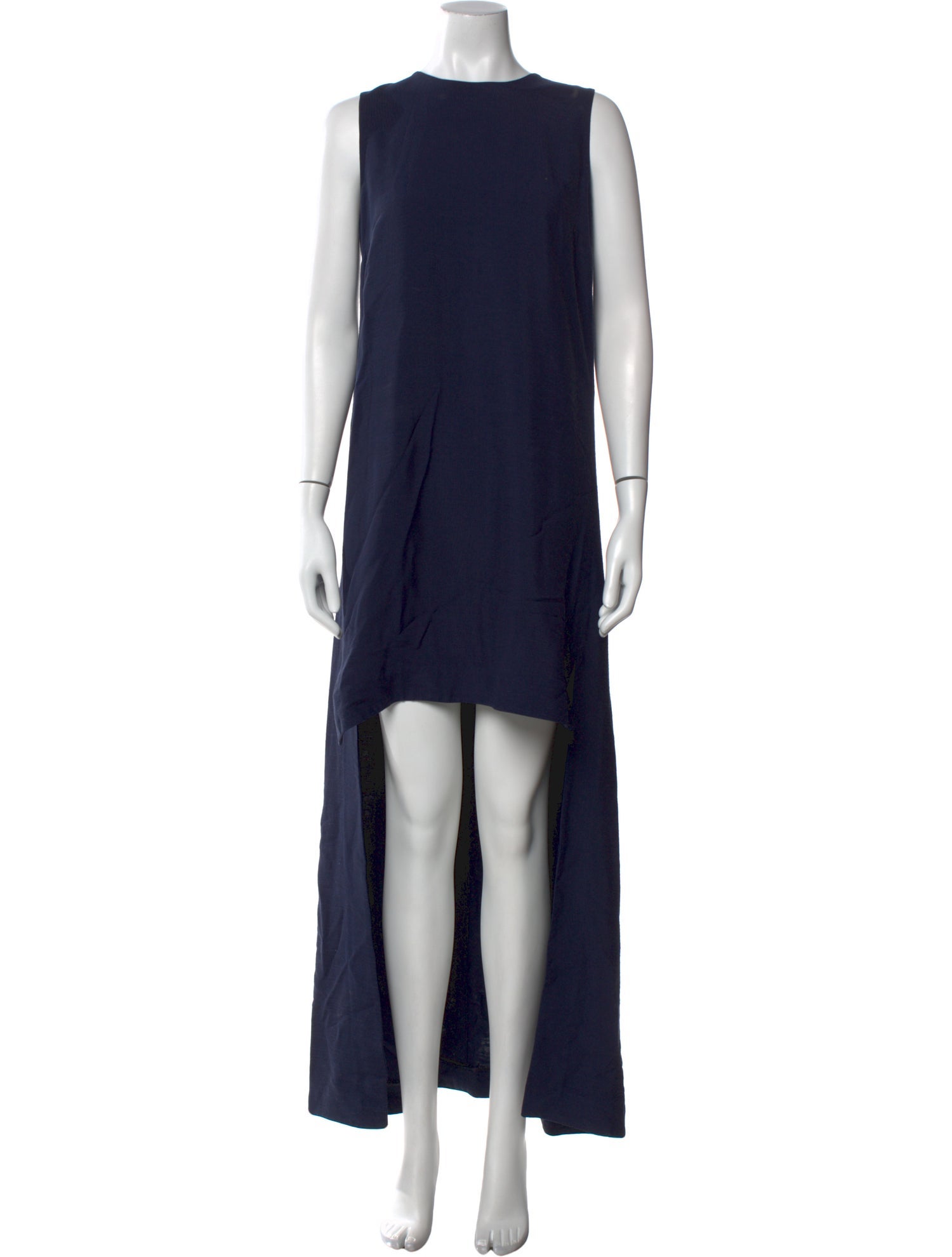 Rosetta Getty Crew Neck Long Dress