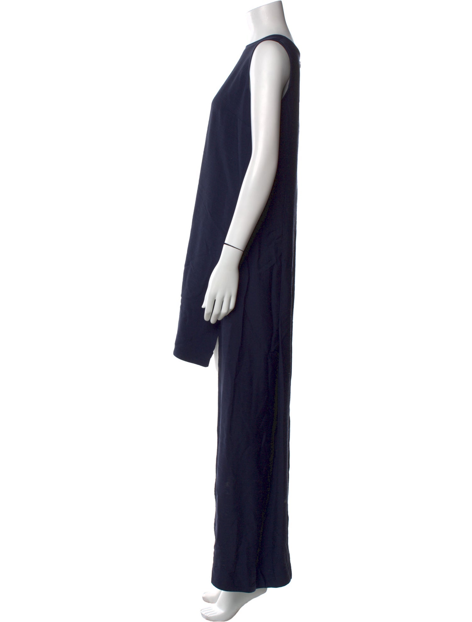Rosetta Getty Crew Neck Long Dress