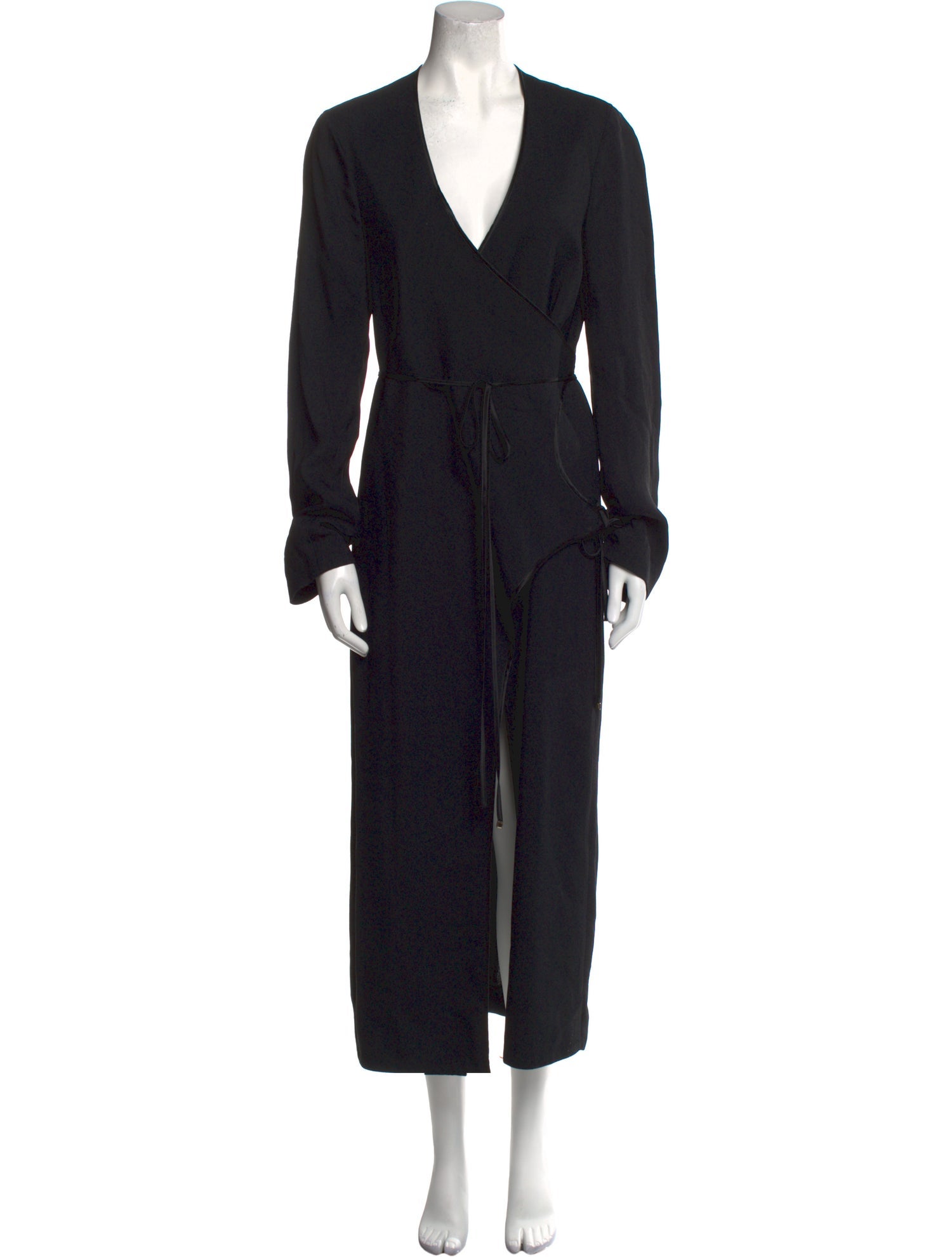 Rosetta Getty V-Neck Long Dress