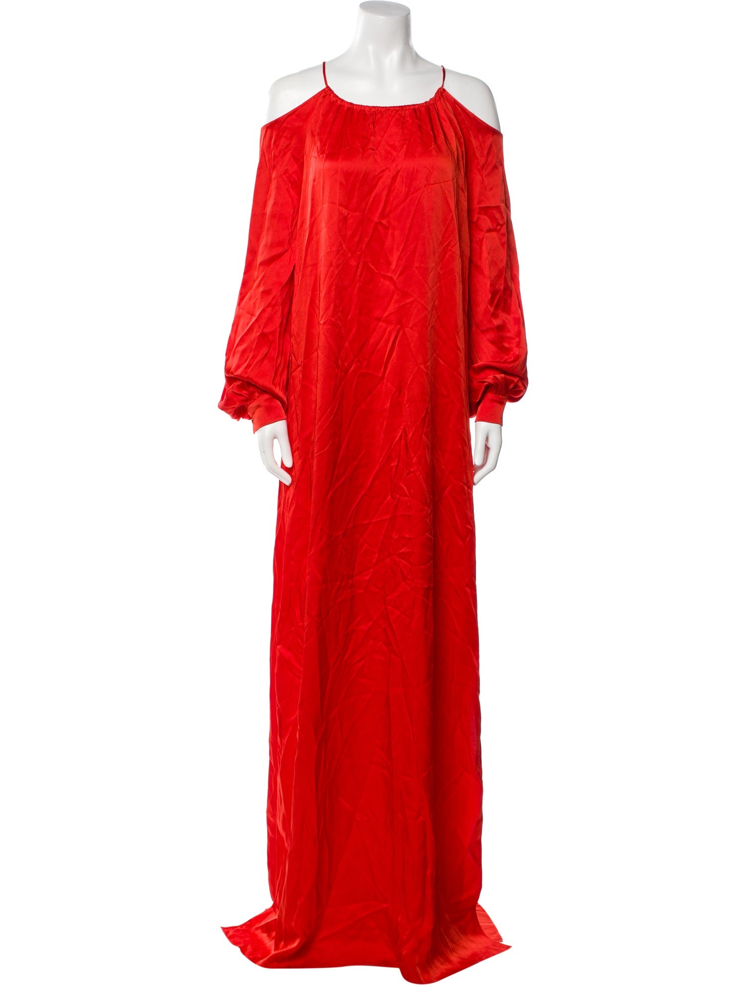 Rosetta Getty Scoop Neck Long Dress