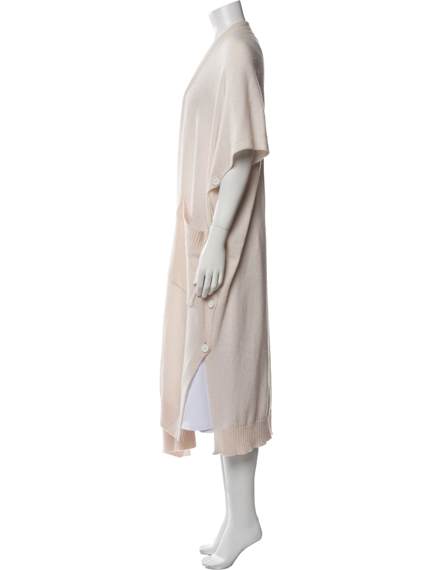 Rosetta Getty Wool Cowl Neck Sweater