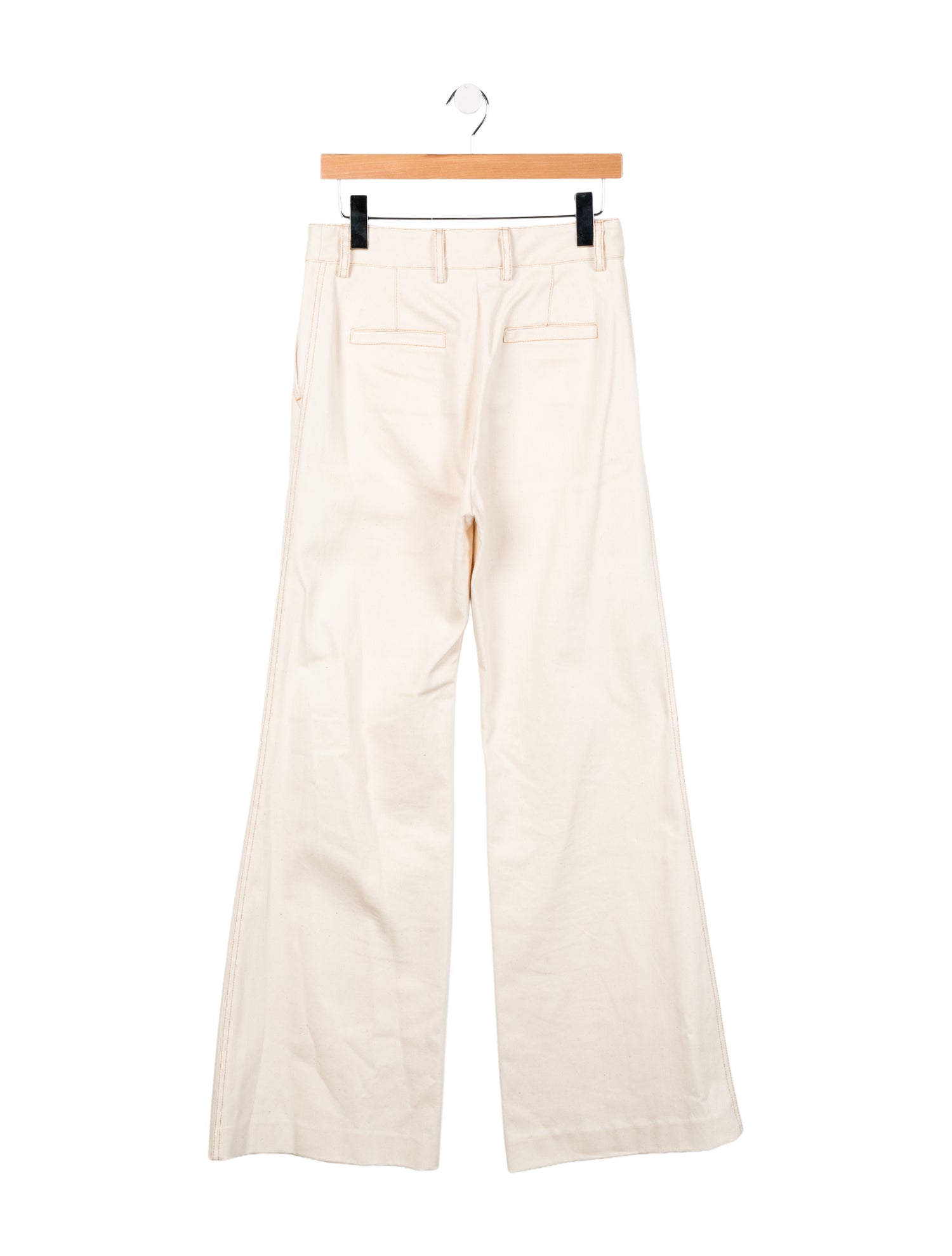 Rosetta Getty High-Rise Wide Leg Jeans