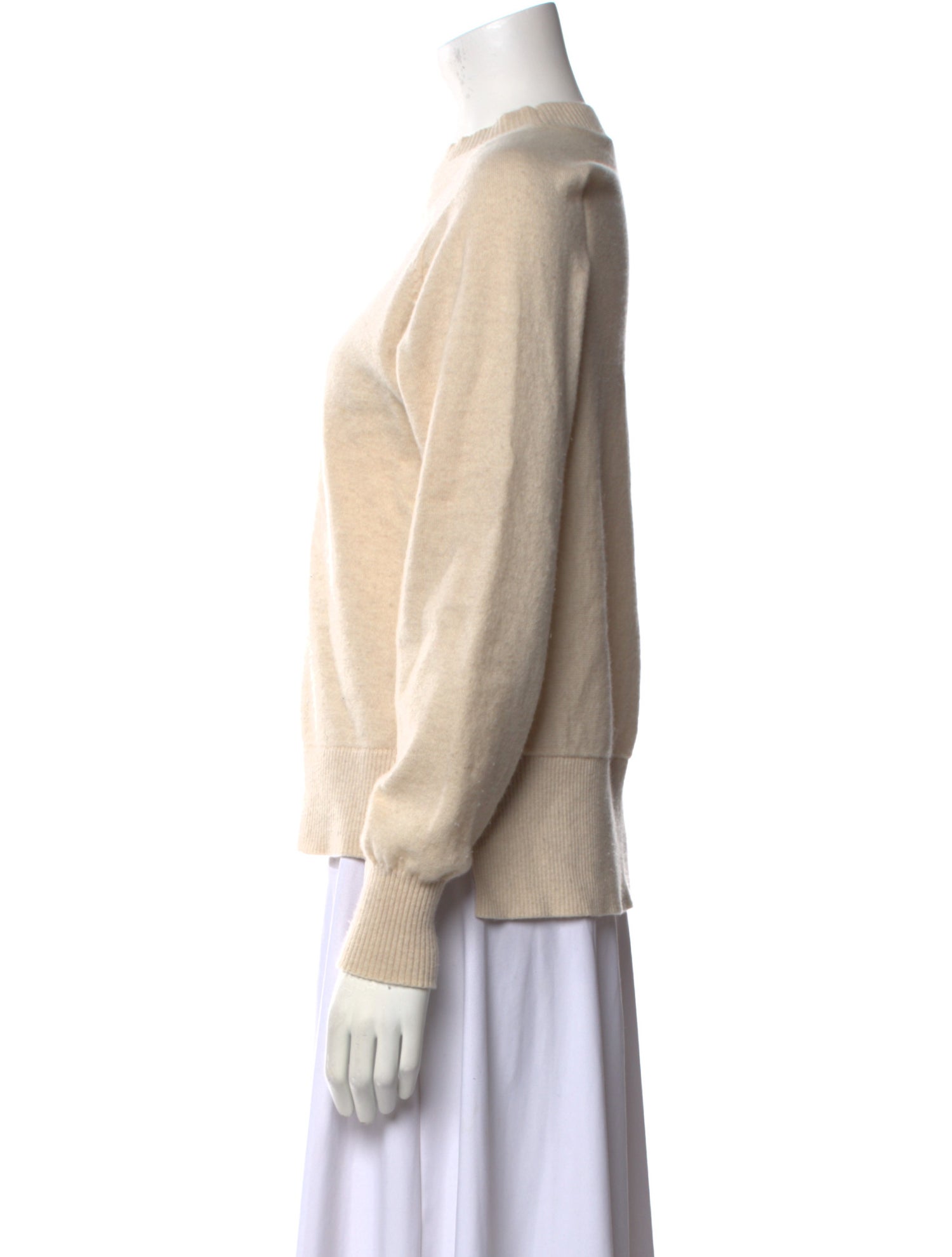 Rosetta Getty Cashmere Crew Neck Sweater