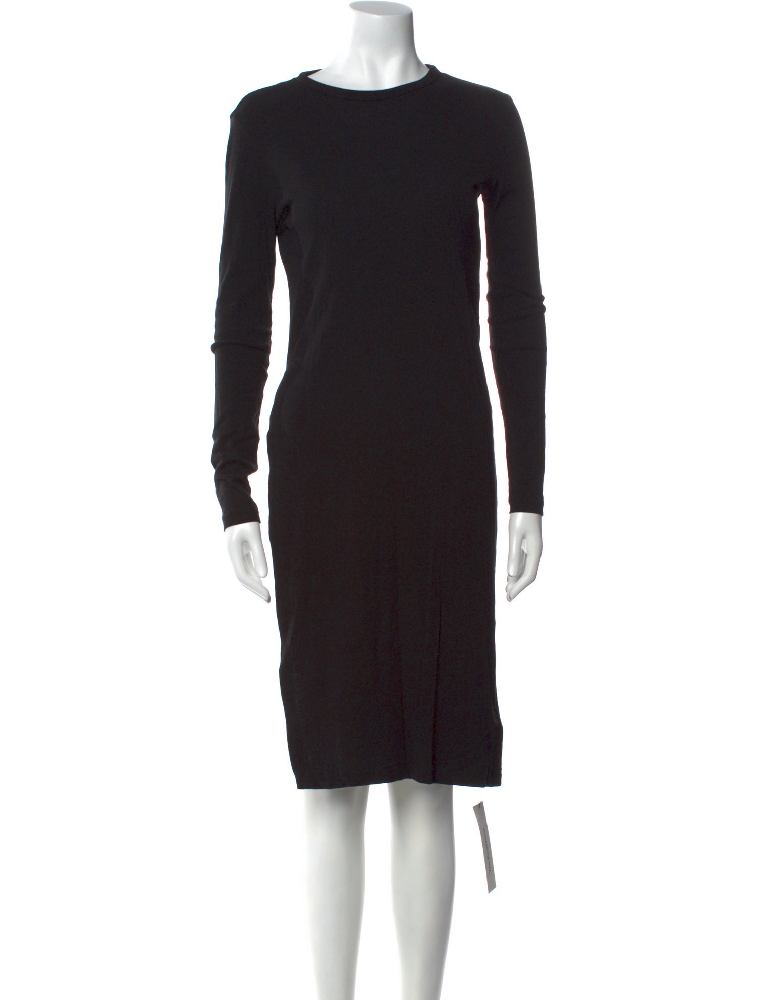 Rosetta Getty Crew Neck Midi Length Dress