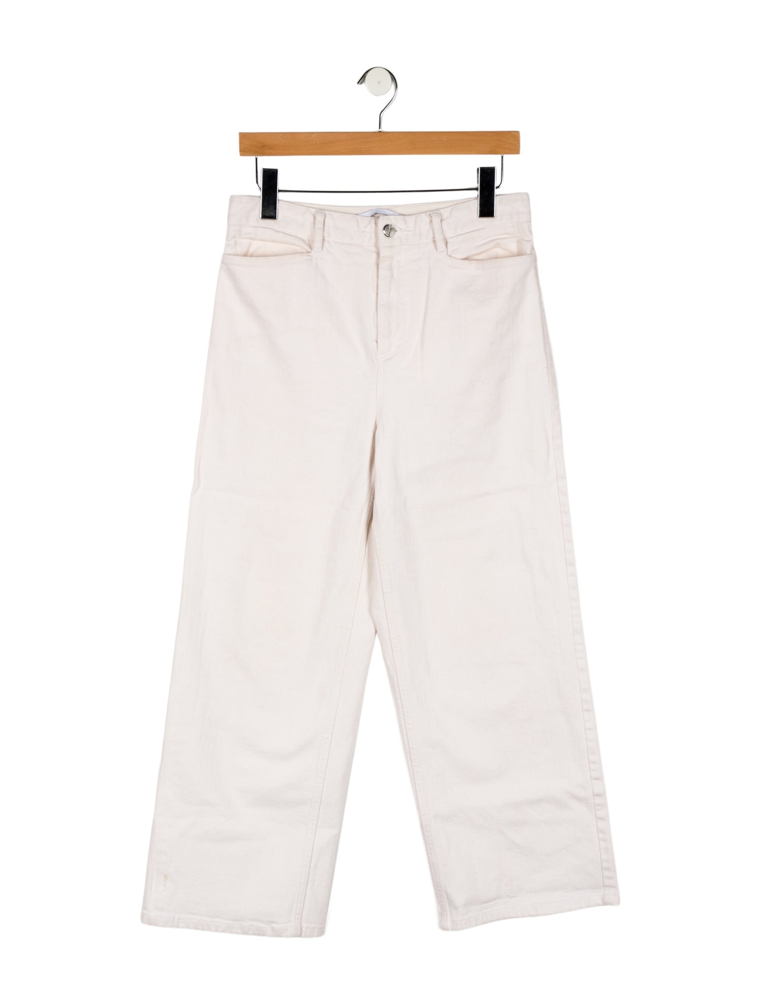 Rosetta Getty High-Rise Wide Leg Jeans
