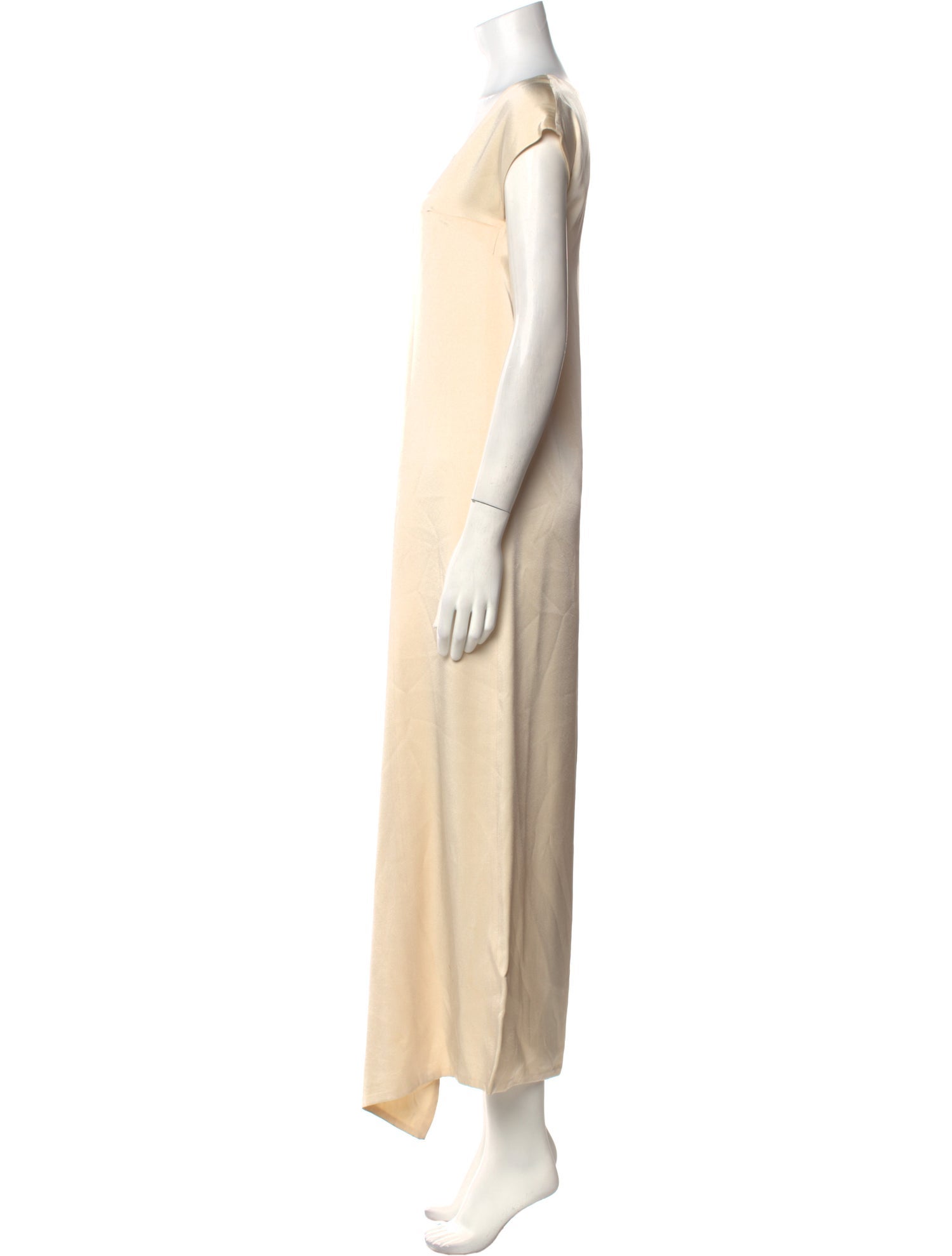 Rosetta Getty V-Neck Long Dress