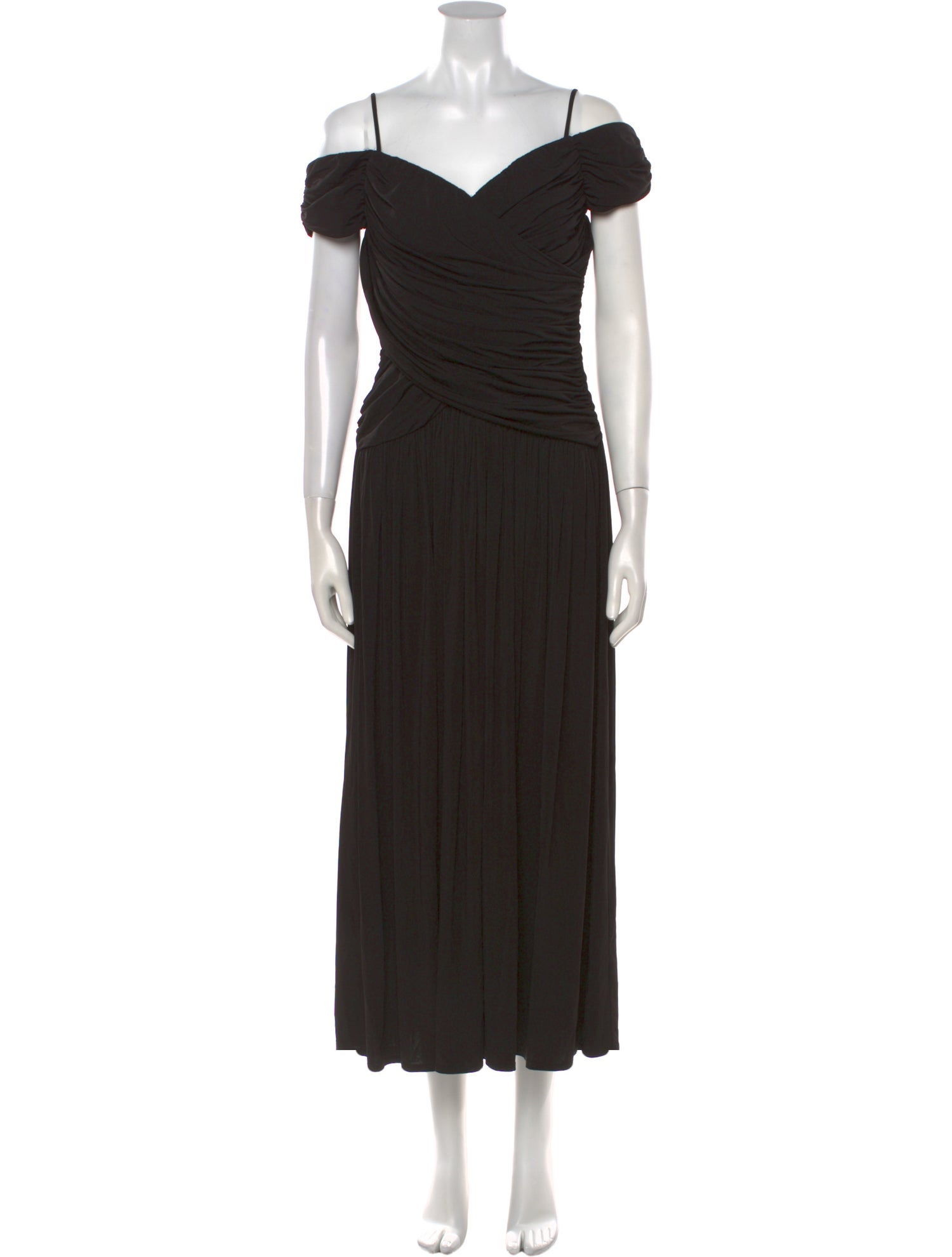 Rosetta Getty V-Neck Long Dress