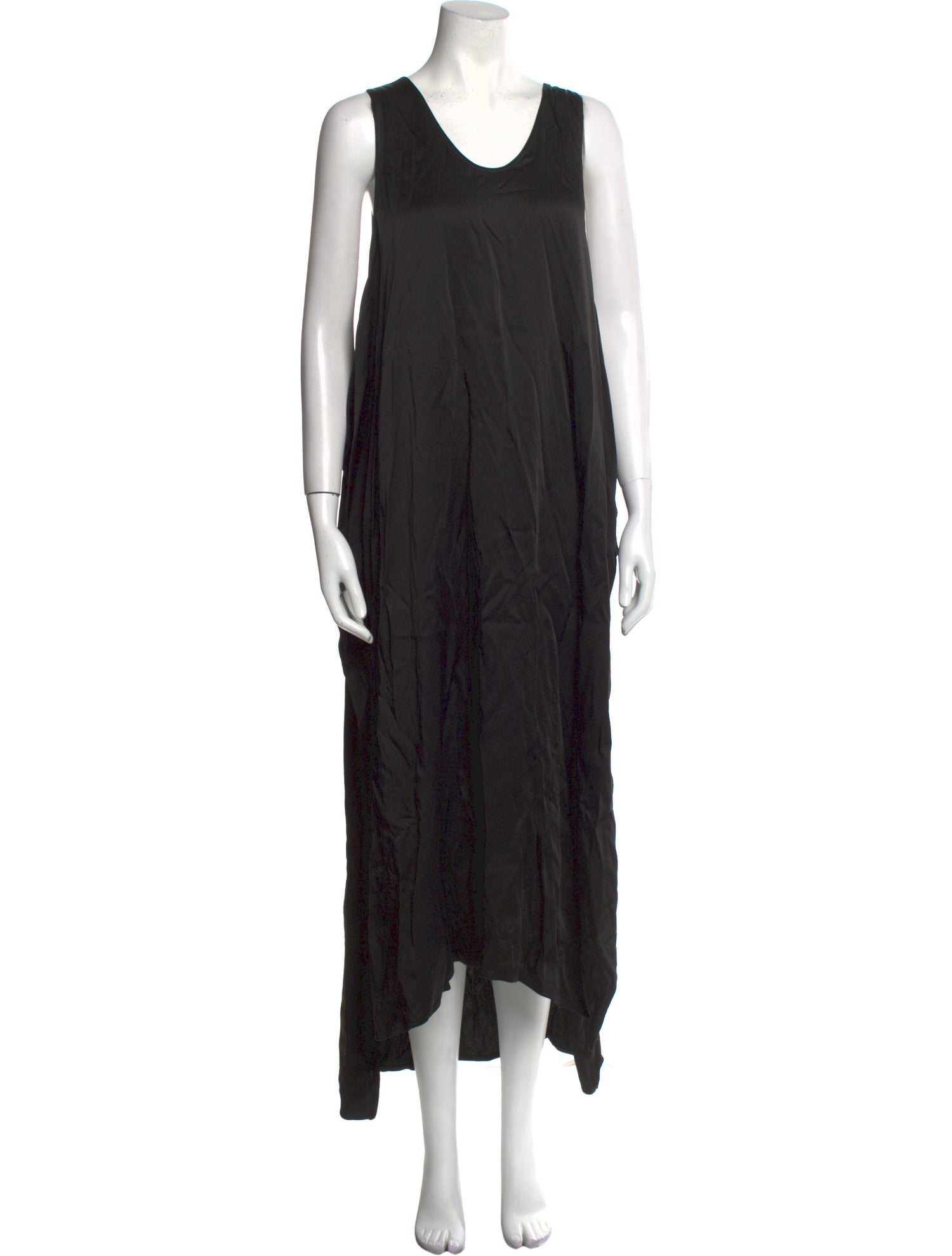 Rosetta Getty Scoop Neck Long Dress