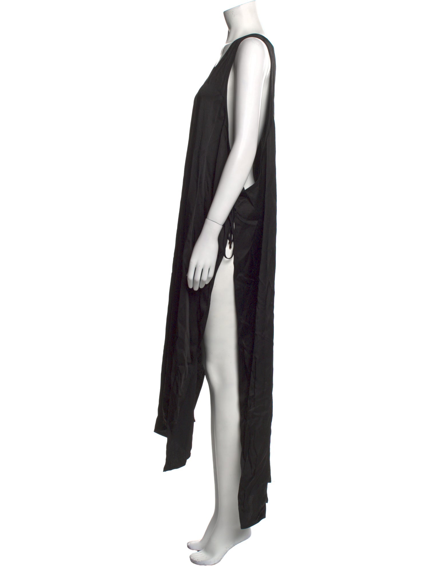 Rosetta Getty Scoop Neck Long Dress