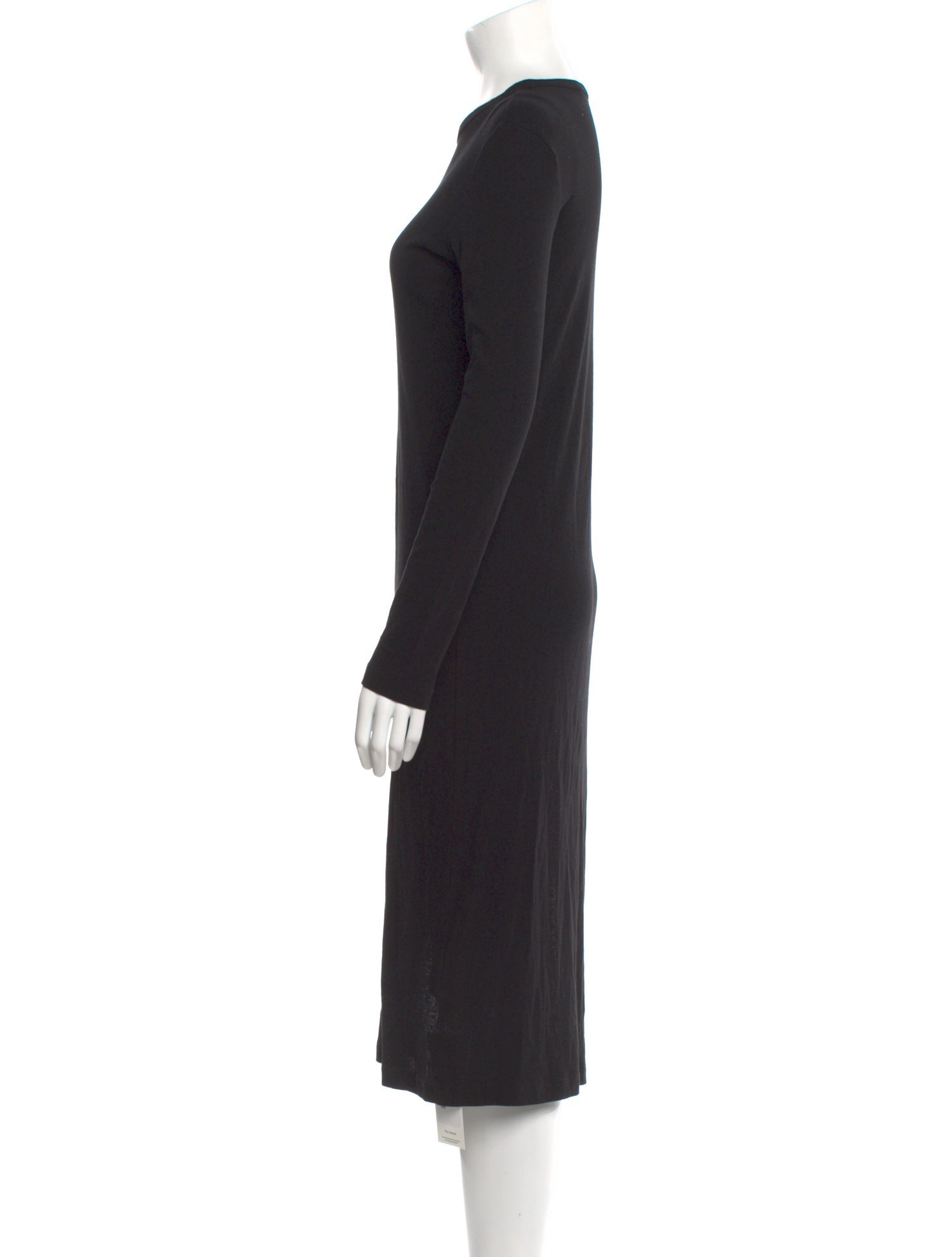 Rosetta Getty Crew Neck Midi Length Dress