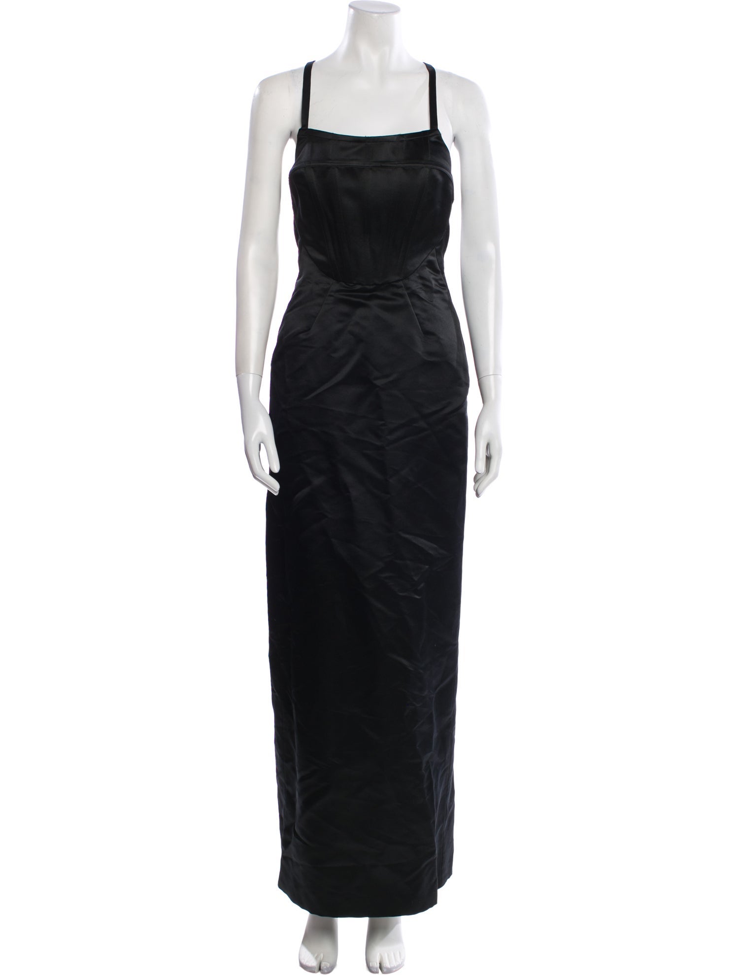 Rosetta Getty Silk Long Dress