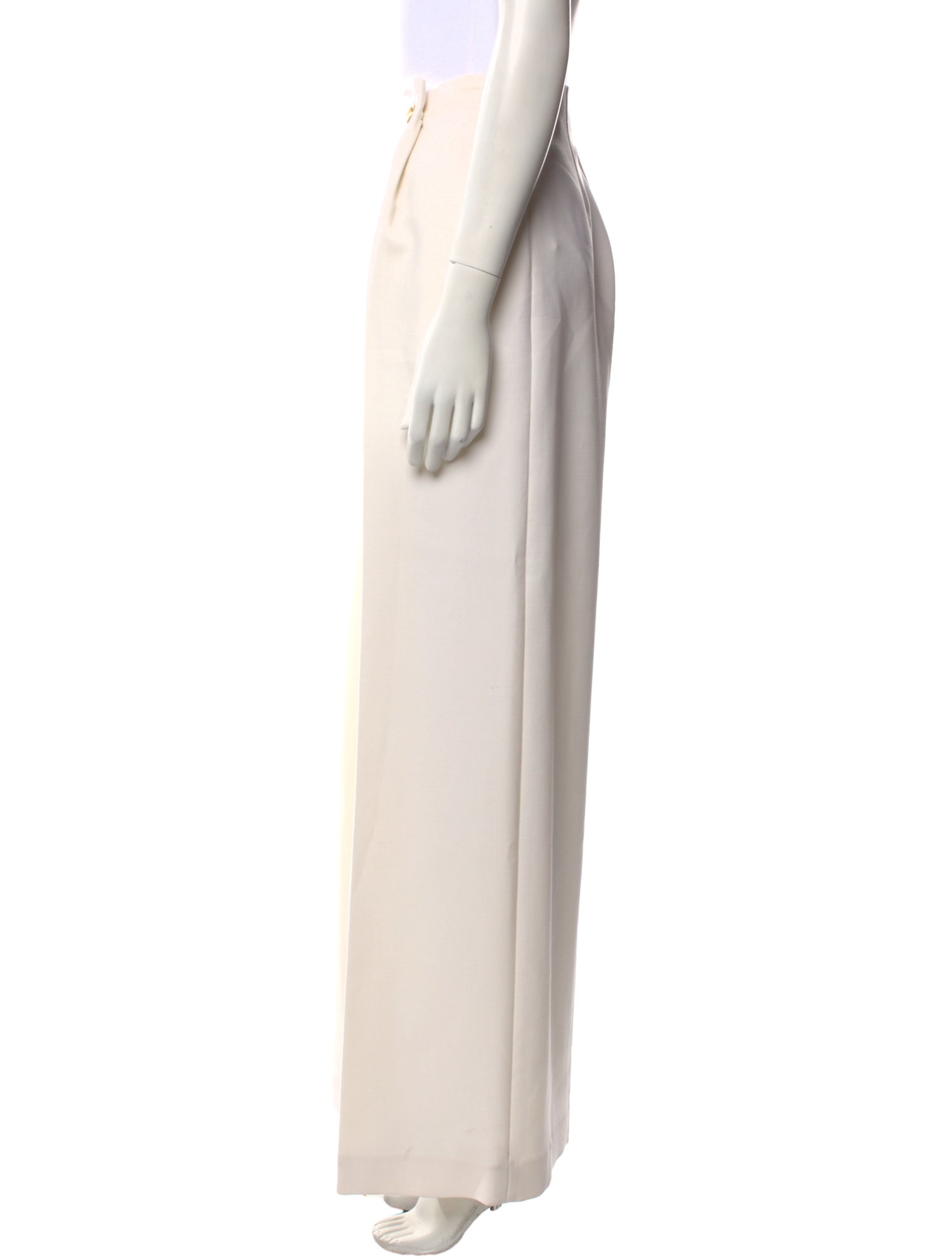 Rosetta Getty Virgin Wool Wide Leg Pants w/ Tags