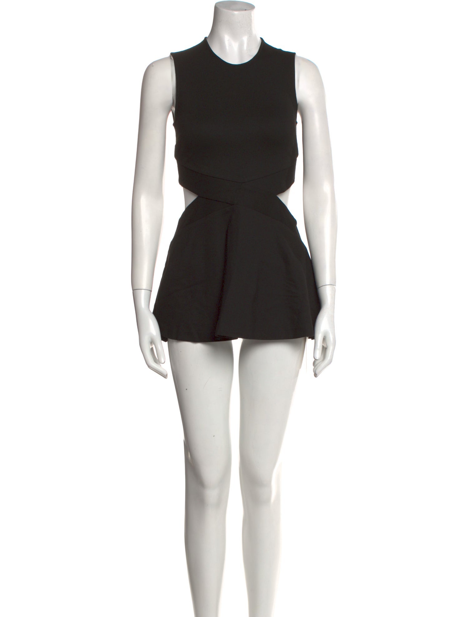 Rosetta Getty Crew Neck Sleeveless Bodysuit