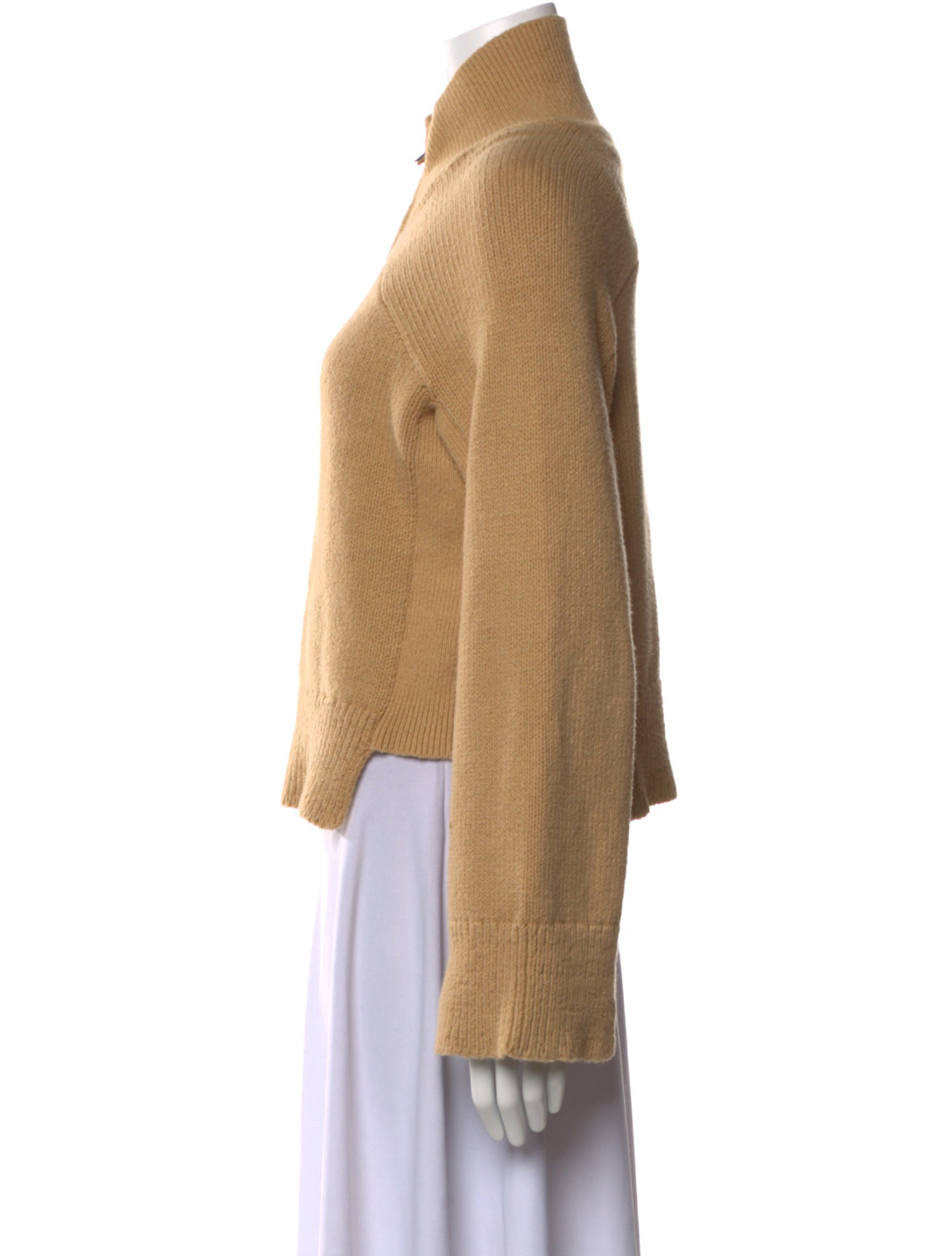 Rosetta Getty Mock Neck Sweater