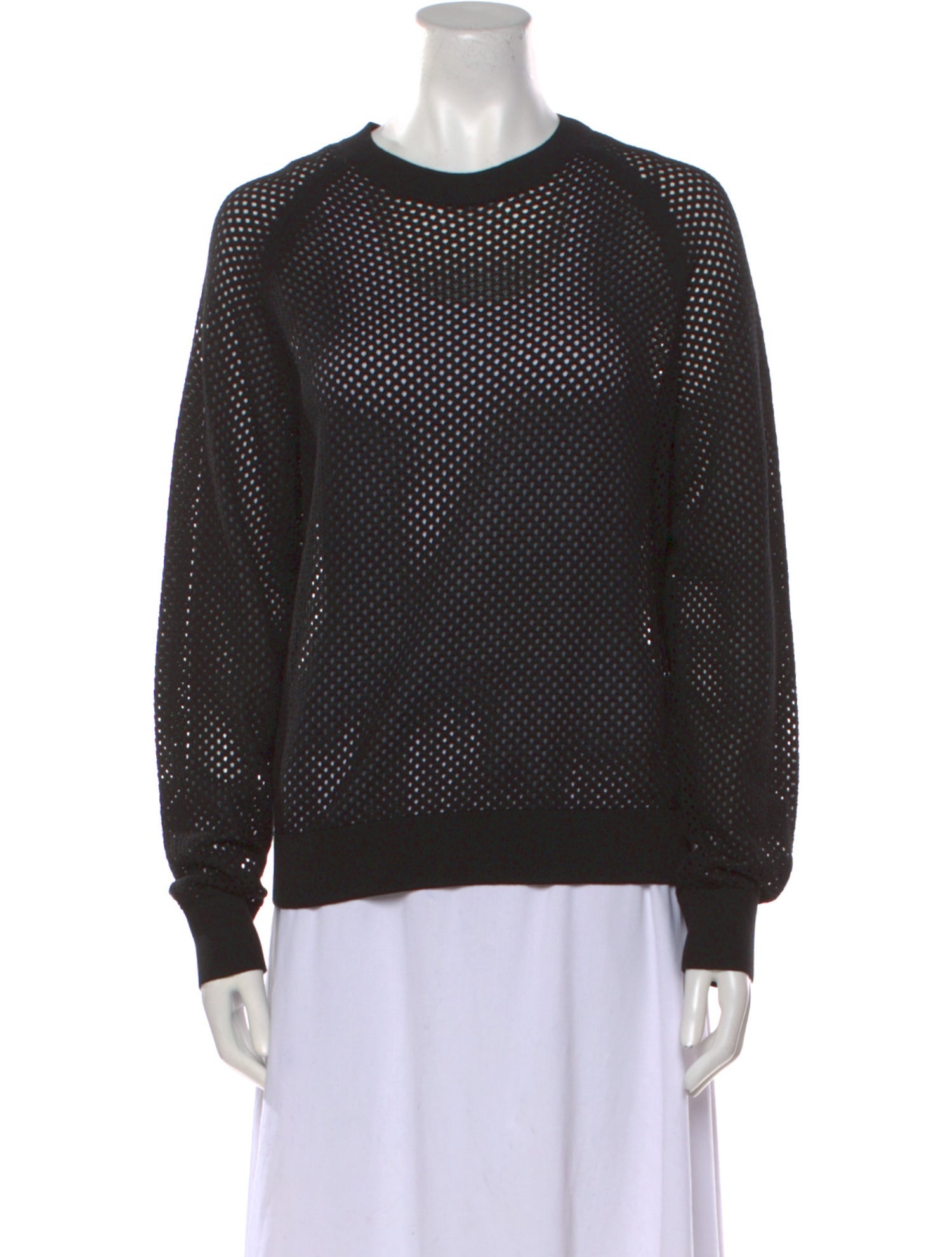 Rosetta Getty Crew Neck Long Sleeve Sweatshirt