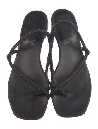 Rosetta Getty Leather Slingback Sandals