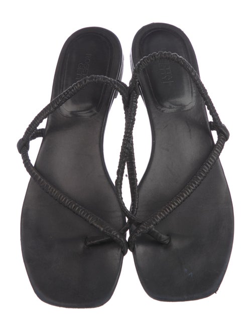 Rosetta Getty Leather Slingback Sandals
