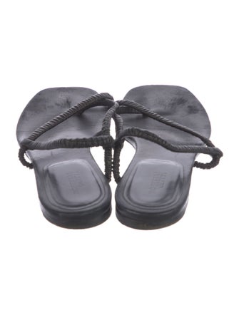 Rosetta Getty Leather Slingback Sandals