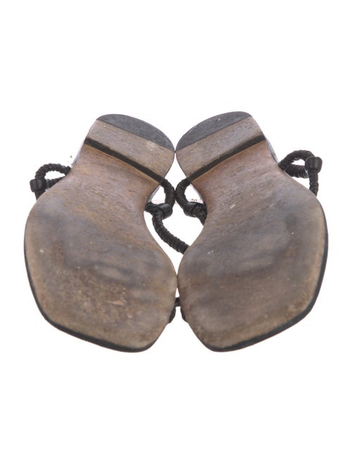 Rosetta Getty Leather Slingback Sandals