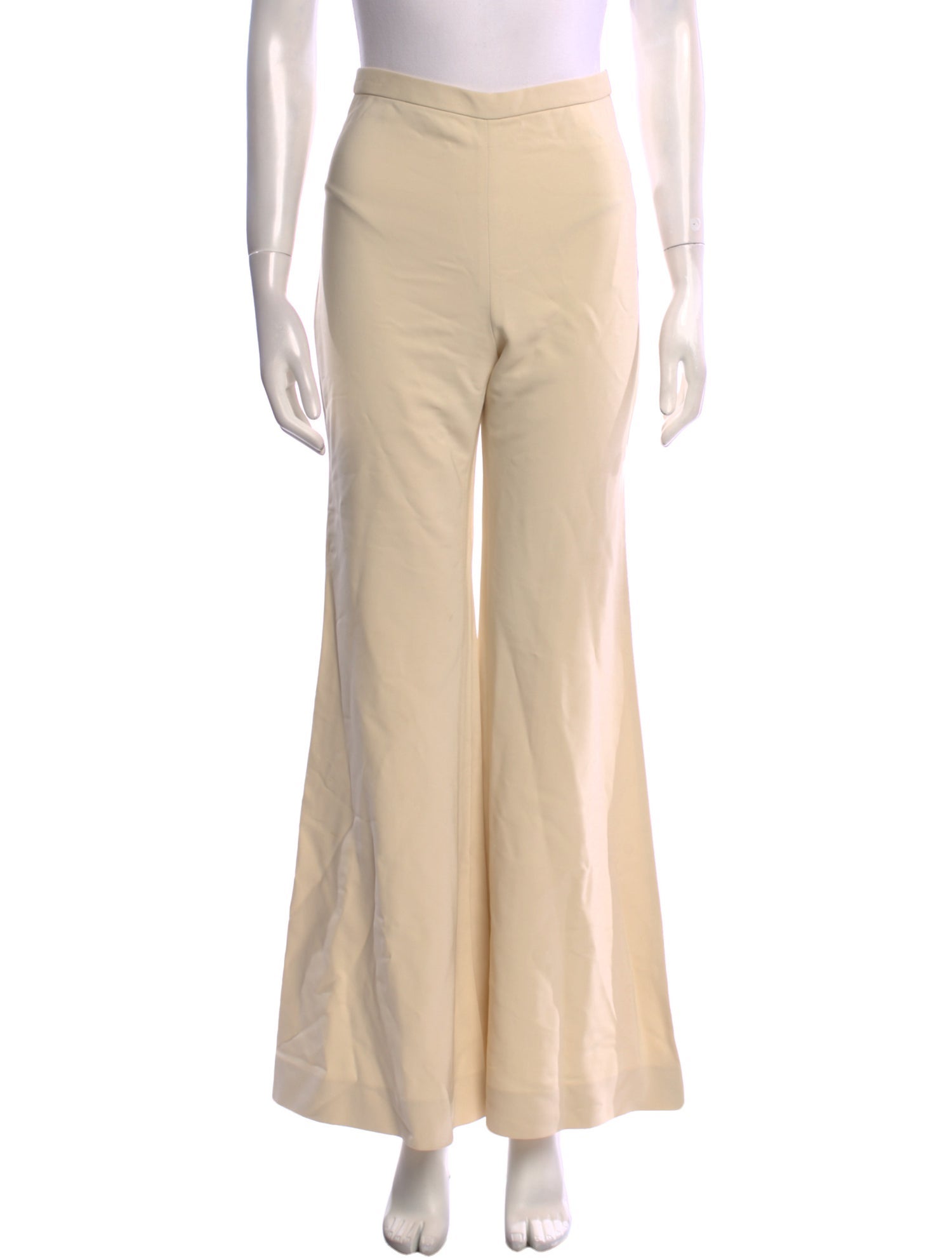 Rosetta Getty Wool Wide Leg Pants