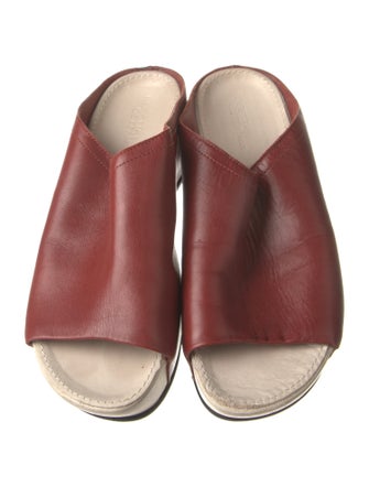 Rosetta Getty Leather Slides